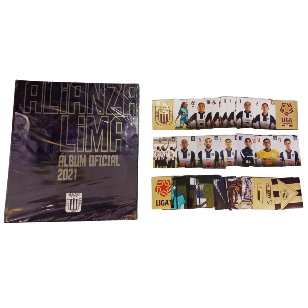 Album Tapa Dura Alianza Lima 2021 Completo