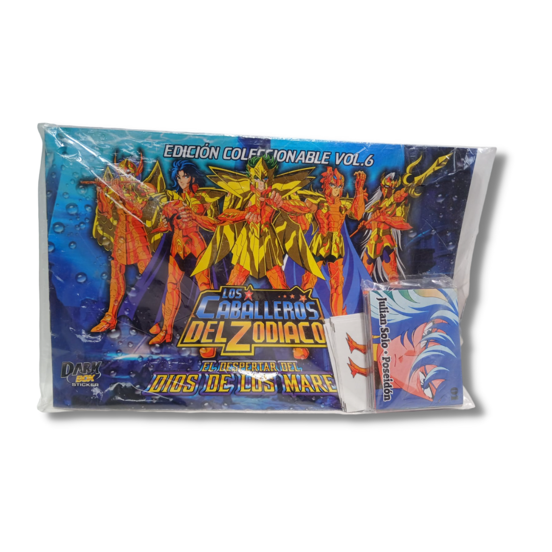 Album Caballeros Zodiaco Dios de Los Mares Completo