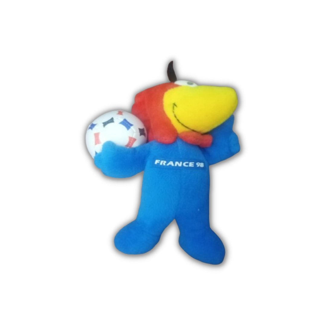 Mascota Peluche Footix Original Francia 1998