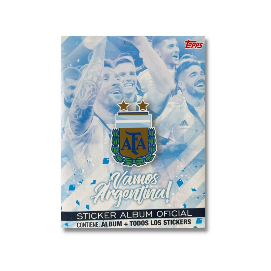 Album Vamos Argentina Topps Completo