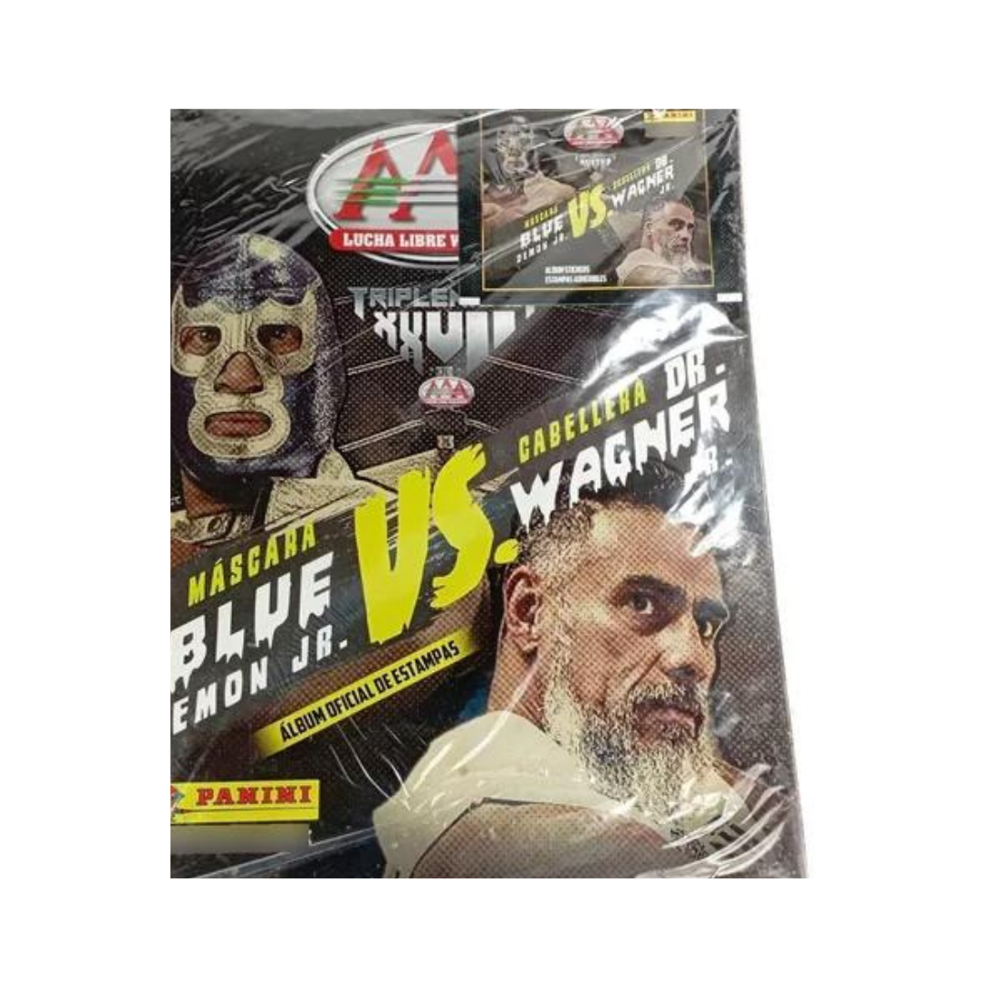 Album Lucha Libre Demon vs. Wagner Panini Completo