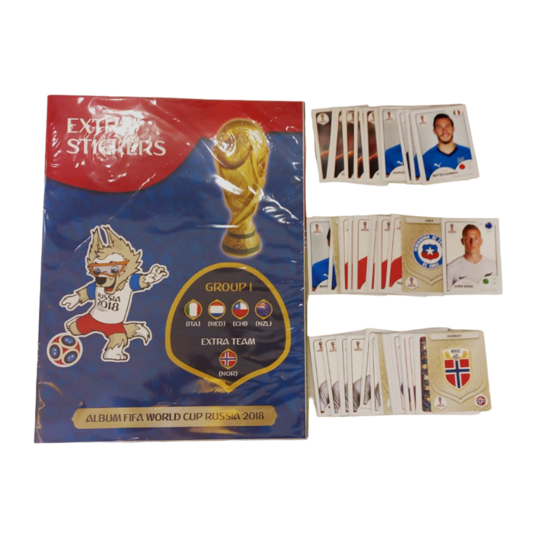 Album No Clasificados a Rusia 2018 Completo