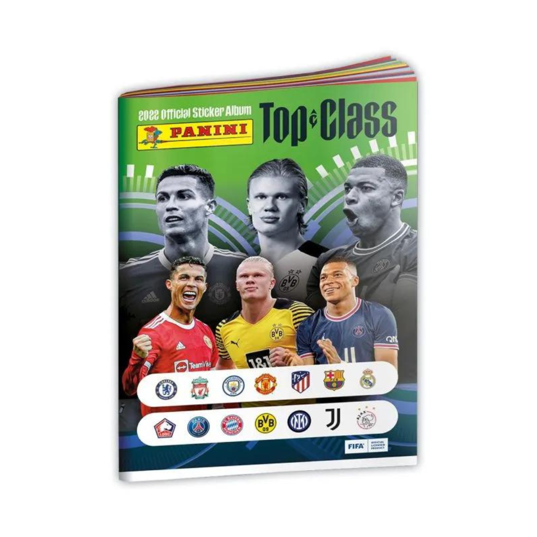Album Top Class Panini + 35 sobres