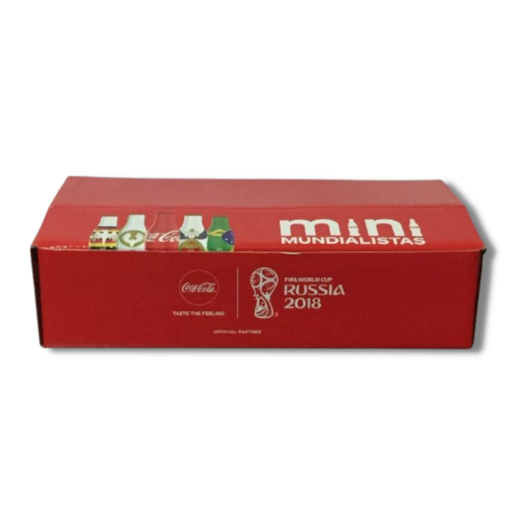 Caja Minimundialistas Coca Cola de Rusia 2018