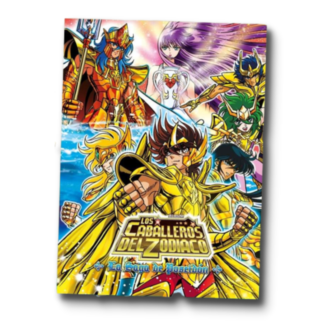 Album Caballeros Zodiaco Saga Poseidon Completo