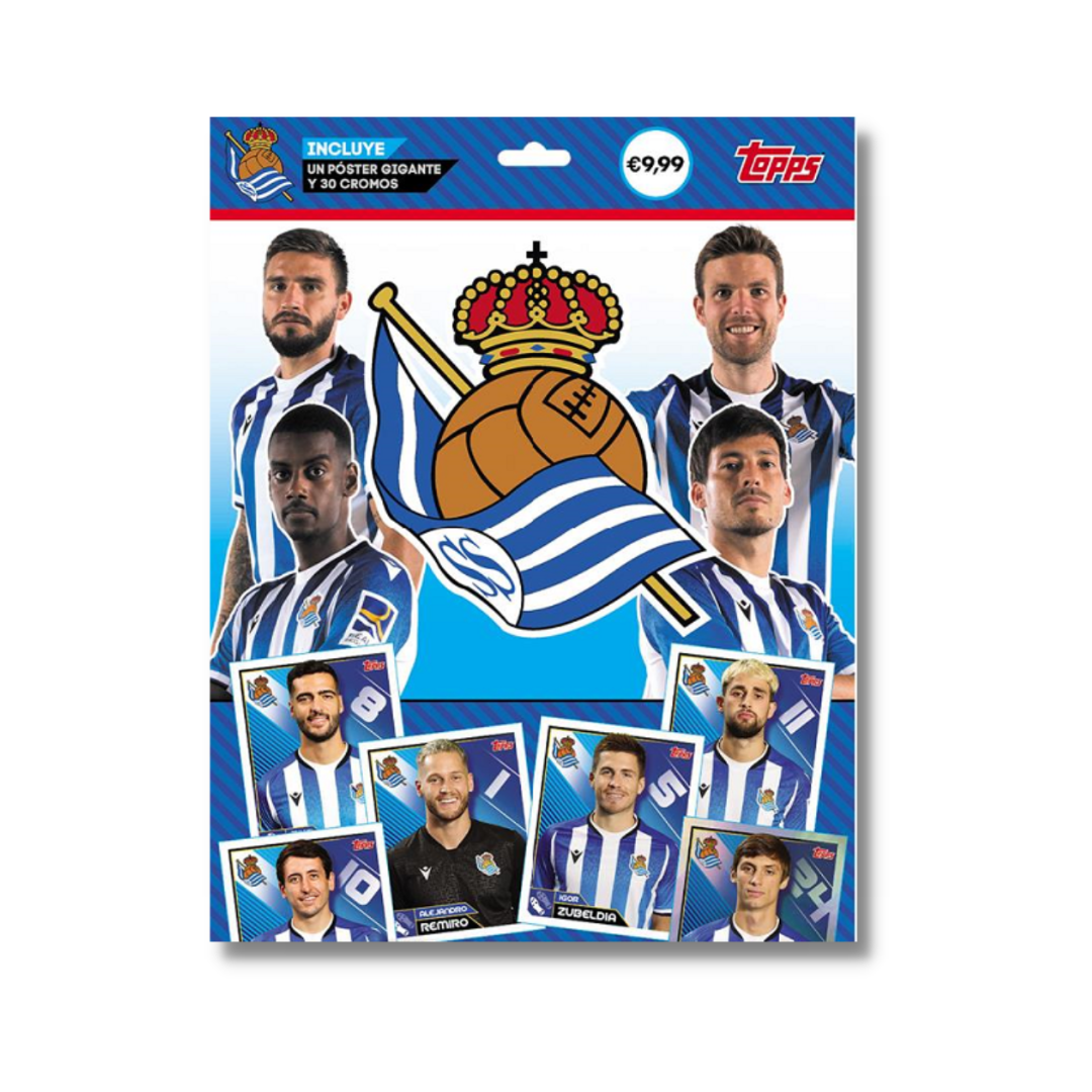 Album Real Sociedad de España Topps Completo