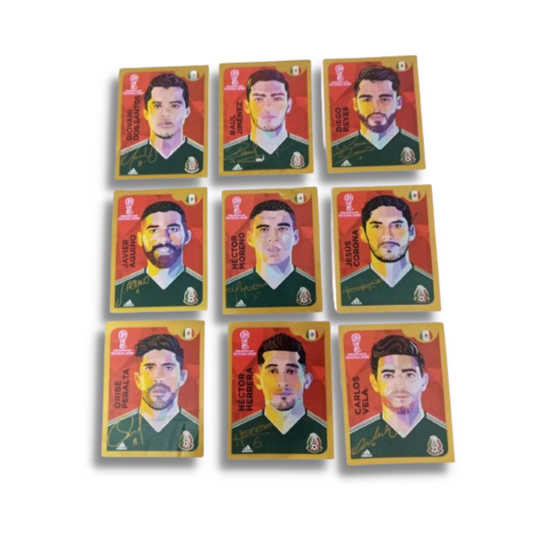 Set Especial Rusia 2018 - Extras Mexicanos