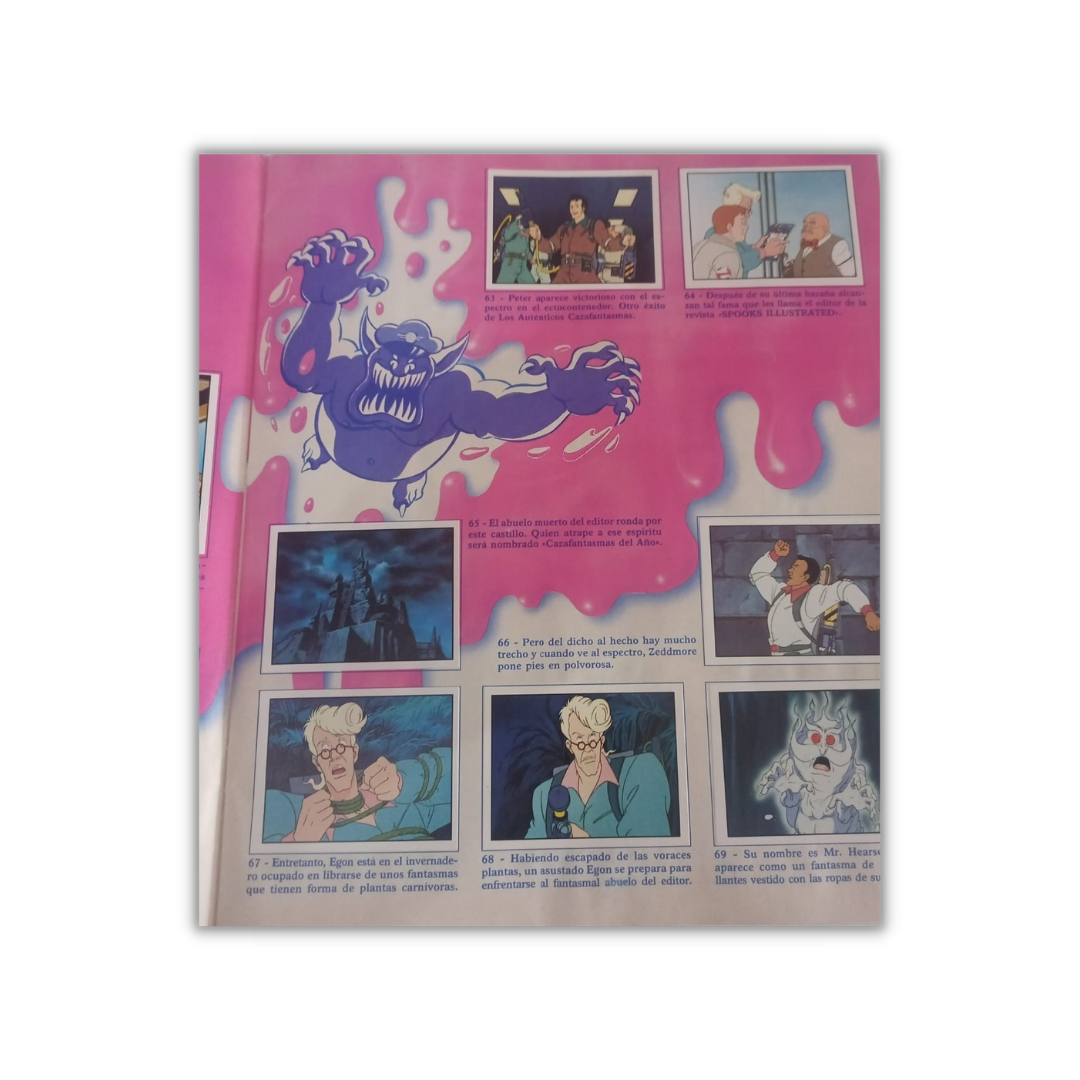 Album Los Cazafantasmas Panini Completo Pegado