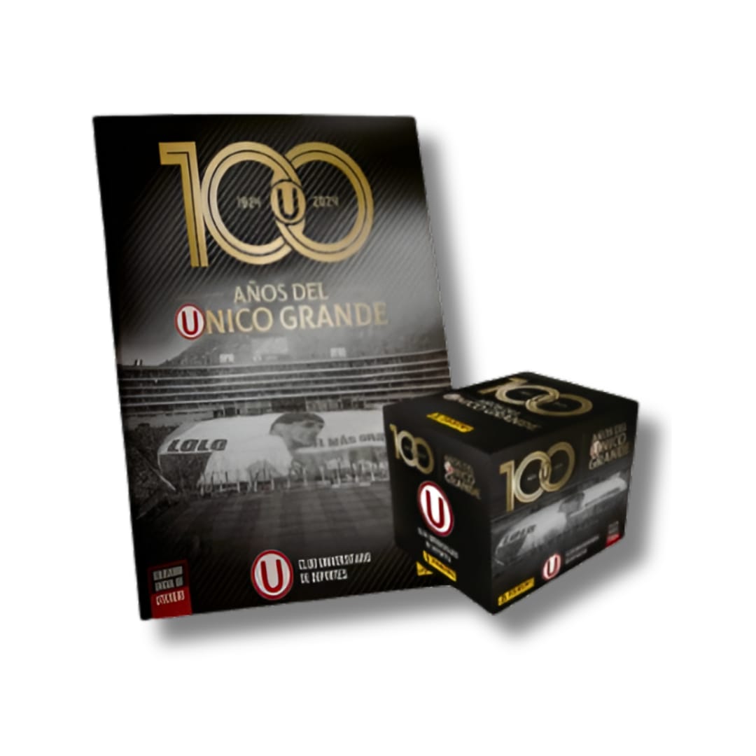 Album Tapa Blanda + 1 Caja Universitario 100 Años Panini