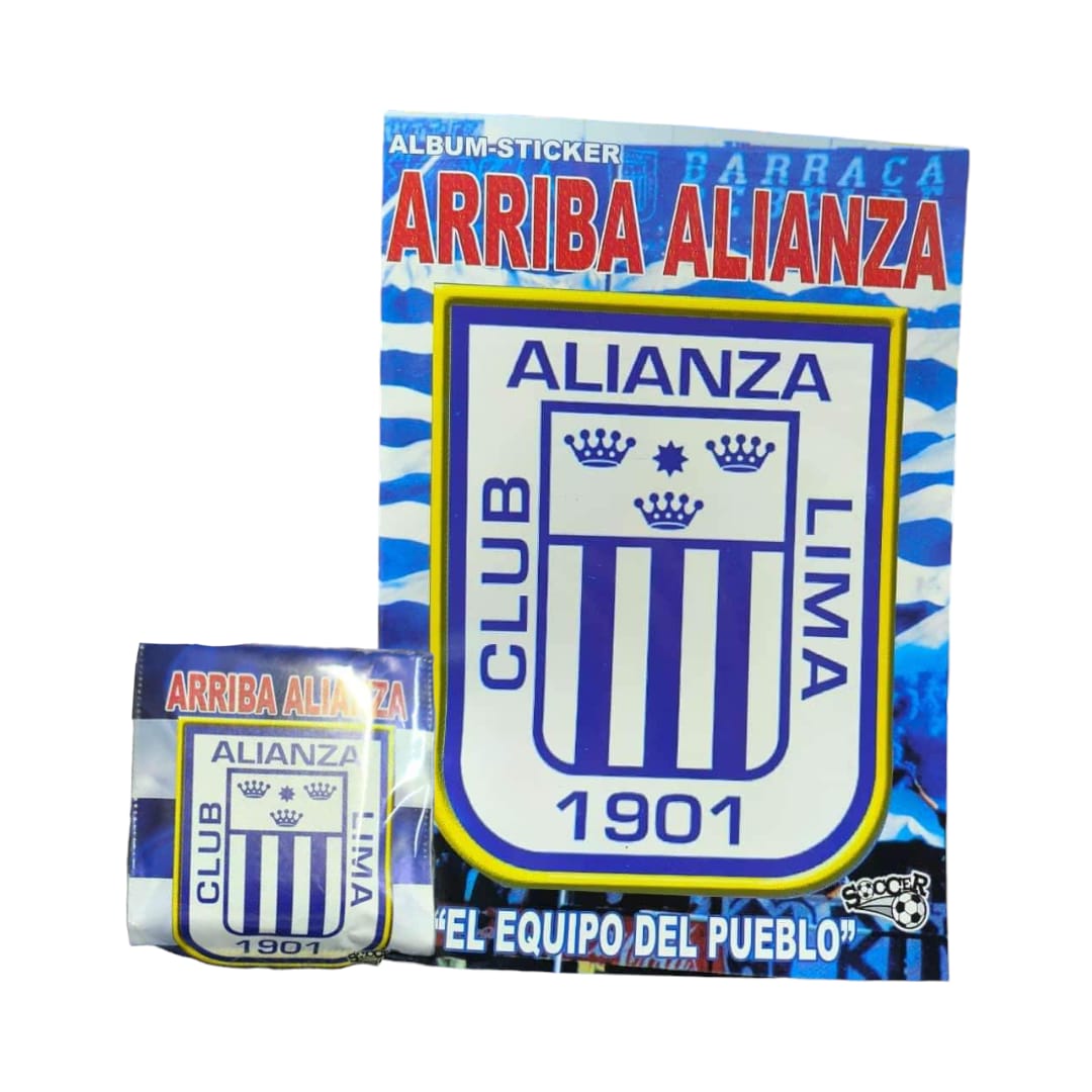Album Alianza Lima 2024 + Paqueton 50 Sobres
