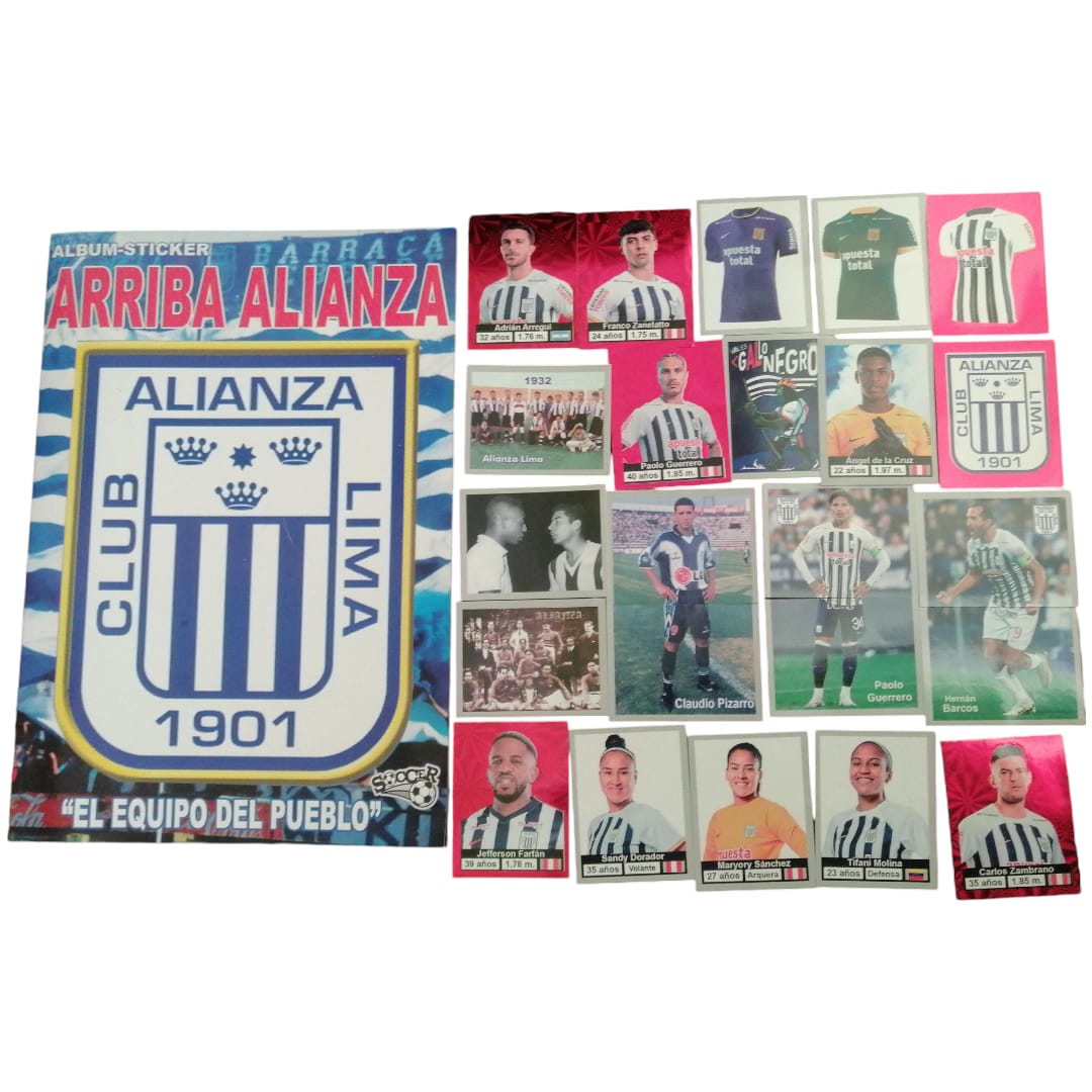 Album Alianza Lima 2024 Editorial Soccer Completo