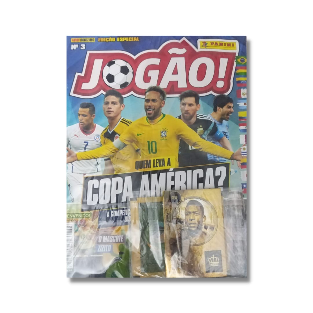 Revista Jogao Panini Sellada + Carta Exclusiva Pele y Marta