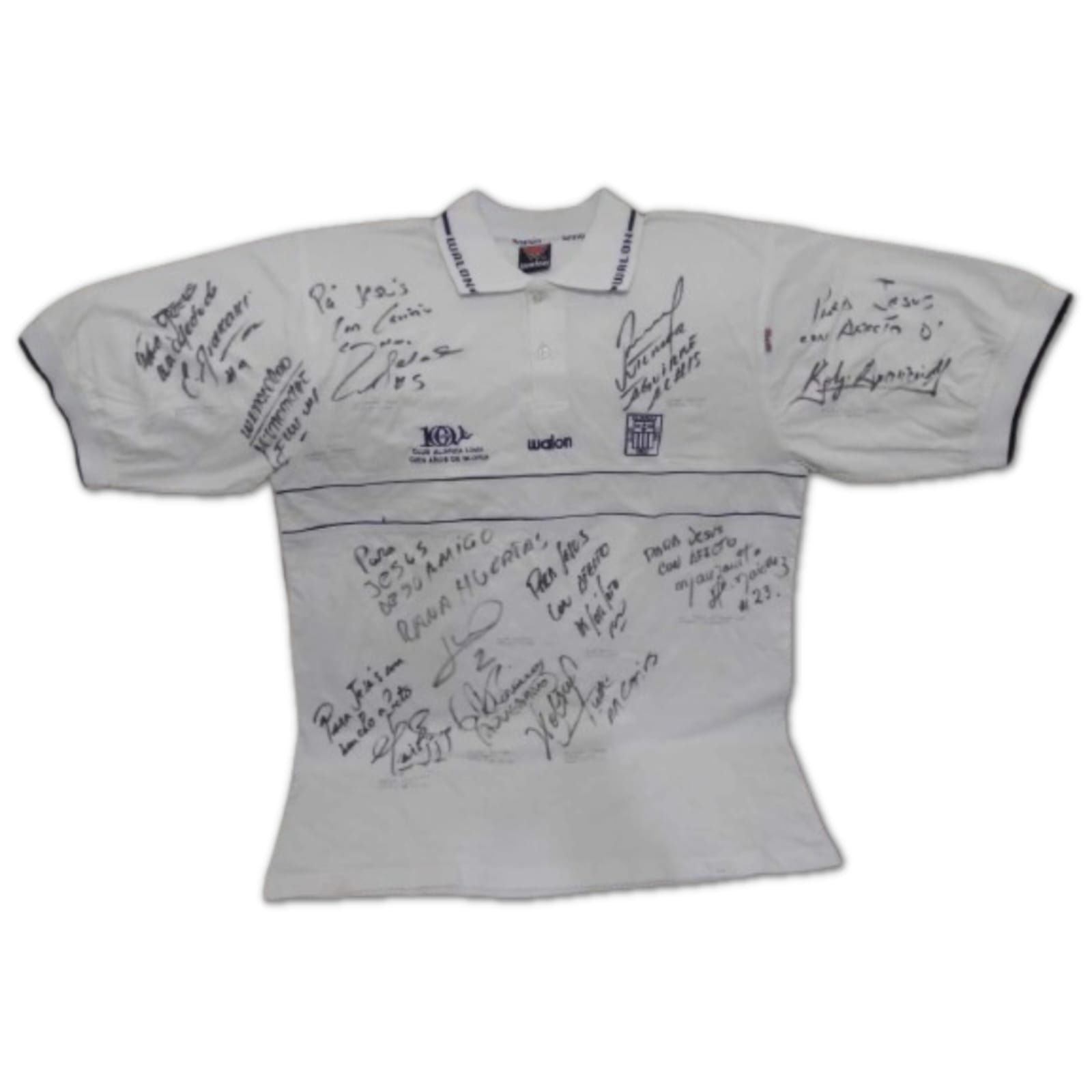 Camisa Walon Alianza Lima Centenario Firmada 15 Jugadores