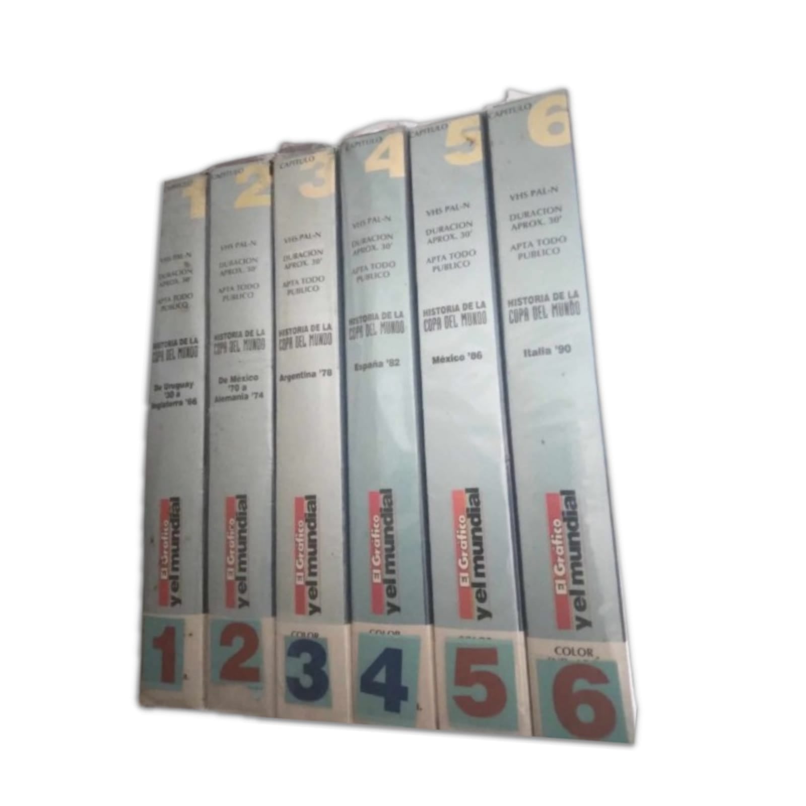 Coleccion Oficial Videos Historia de la Copa del Mundo / El Grafico