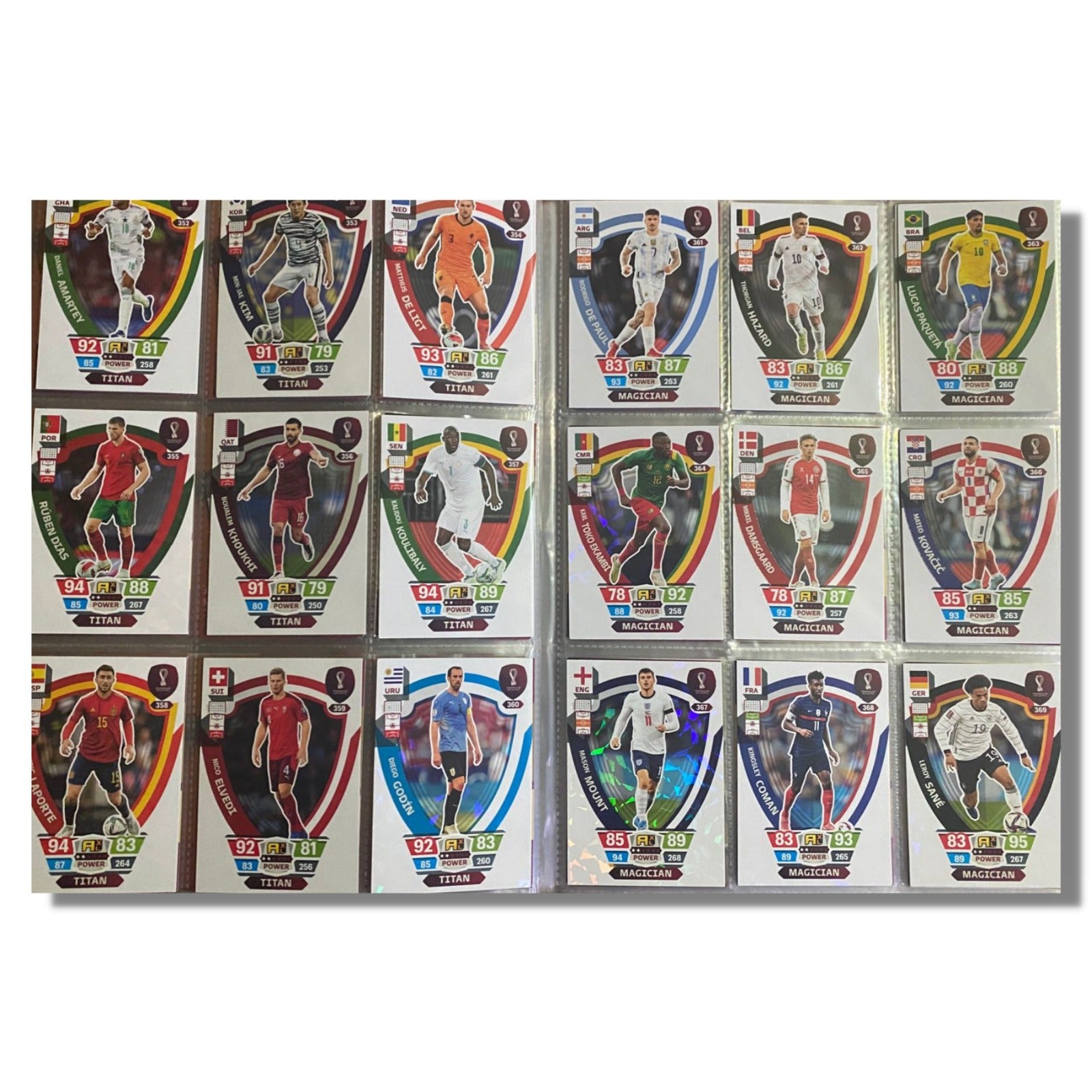 Colección Adrenalyn Qatar 2022 Panini Completo