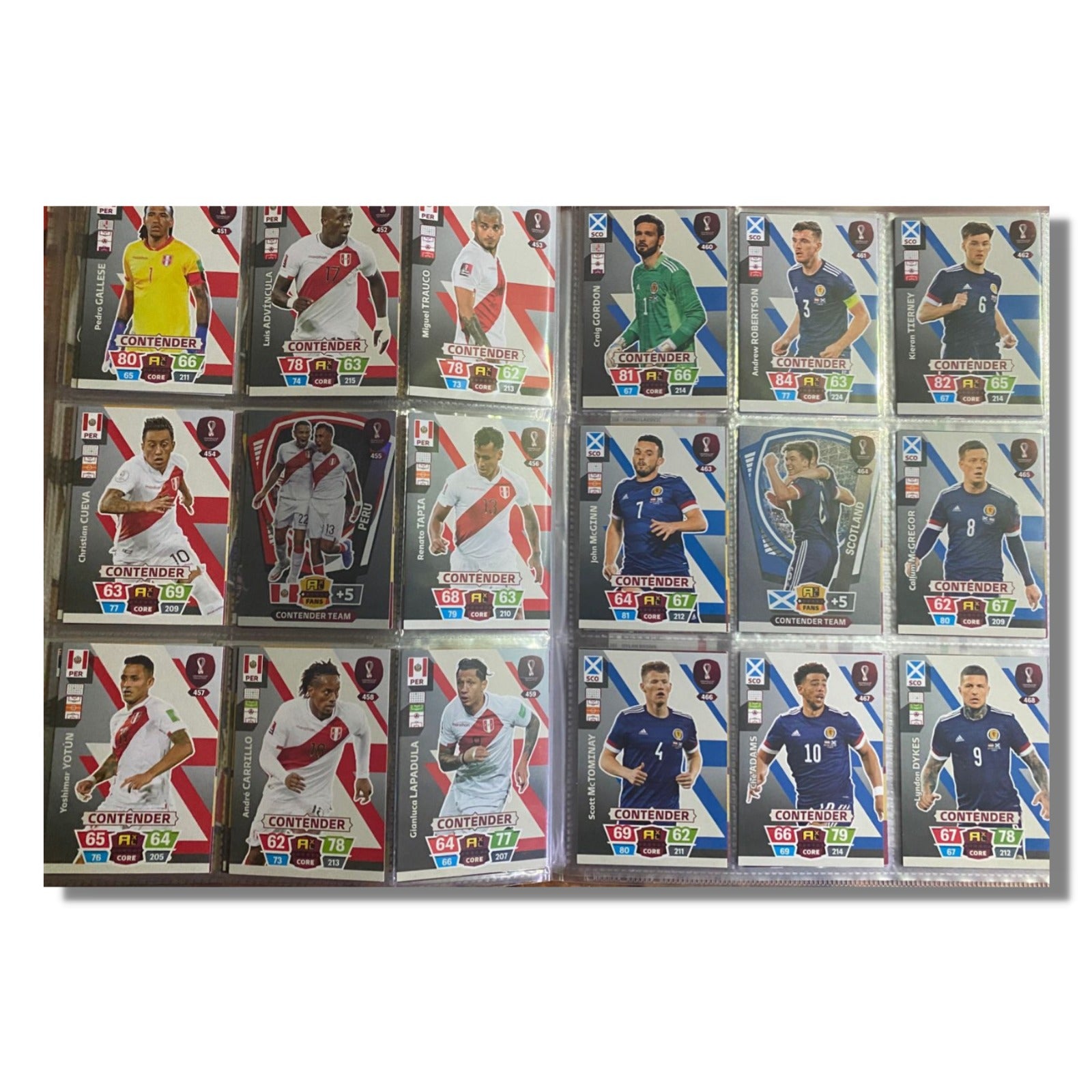 Colección Adrenalyn Qatar 2022 Panini Completo