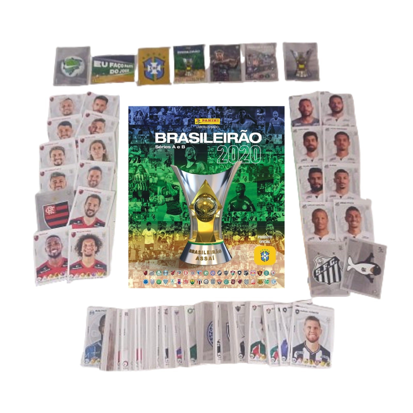 Album Brasileirao 2020 Panini Completo