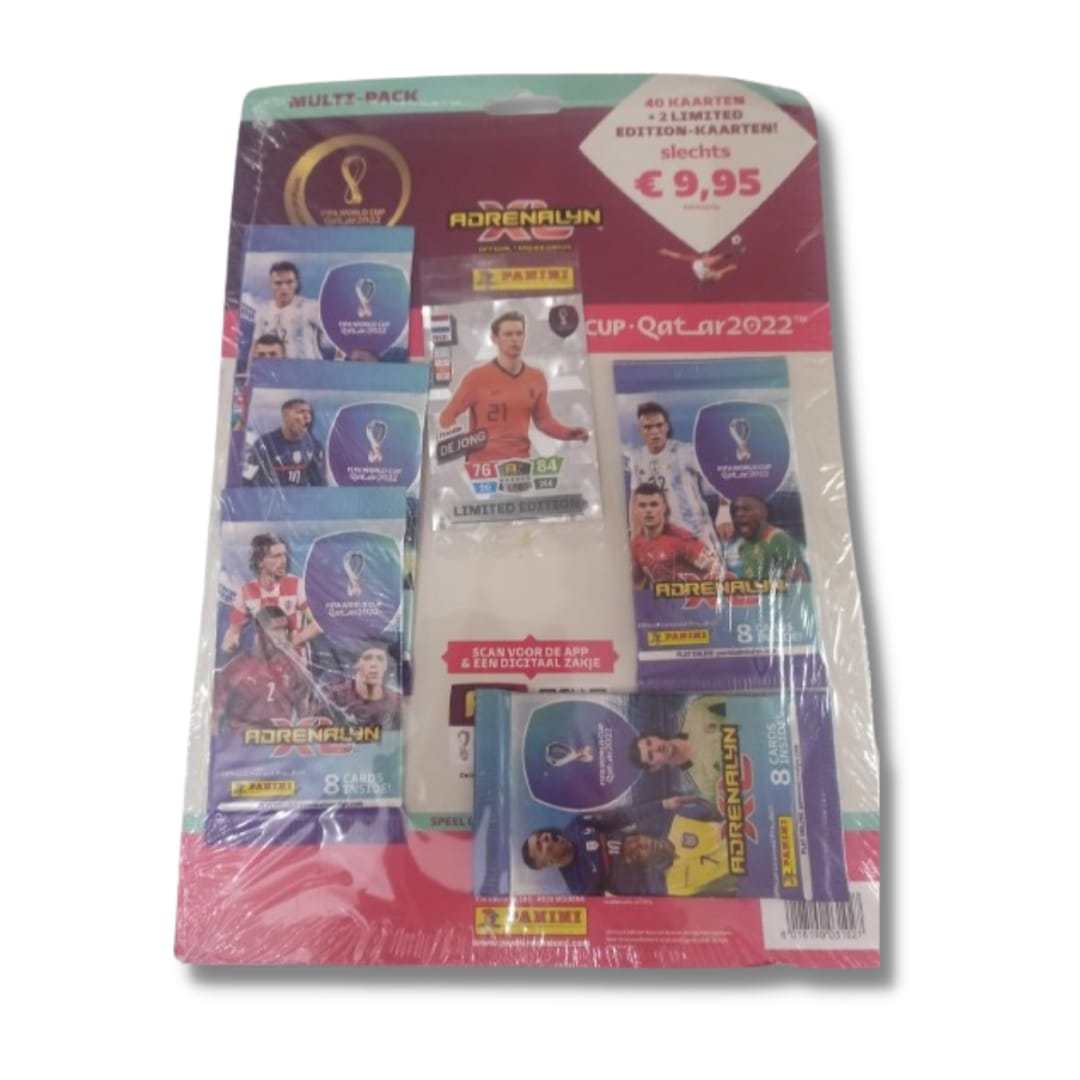 Multipack Adrenalyn Qatar 2022 Panini + Limited Edition