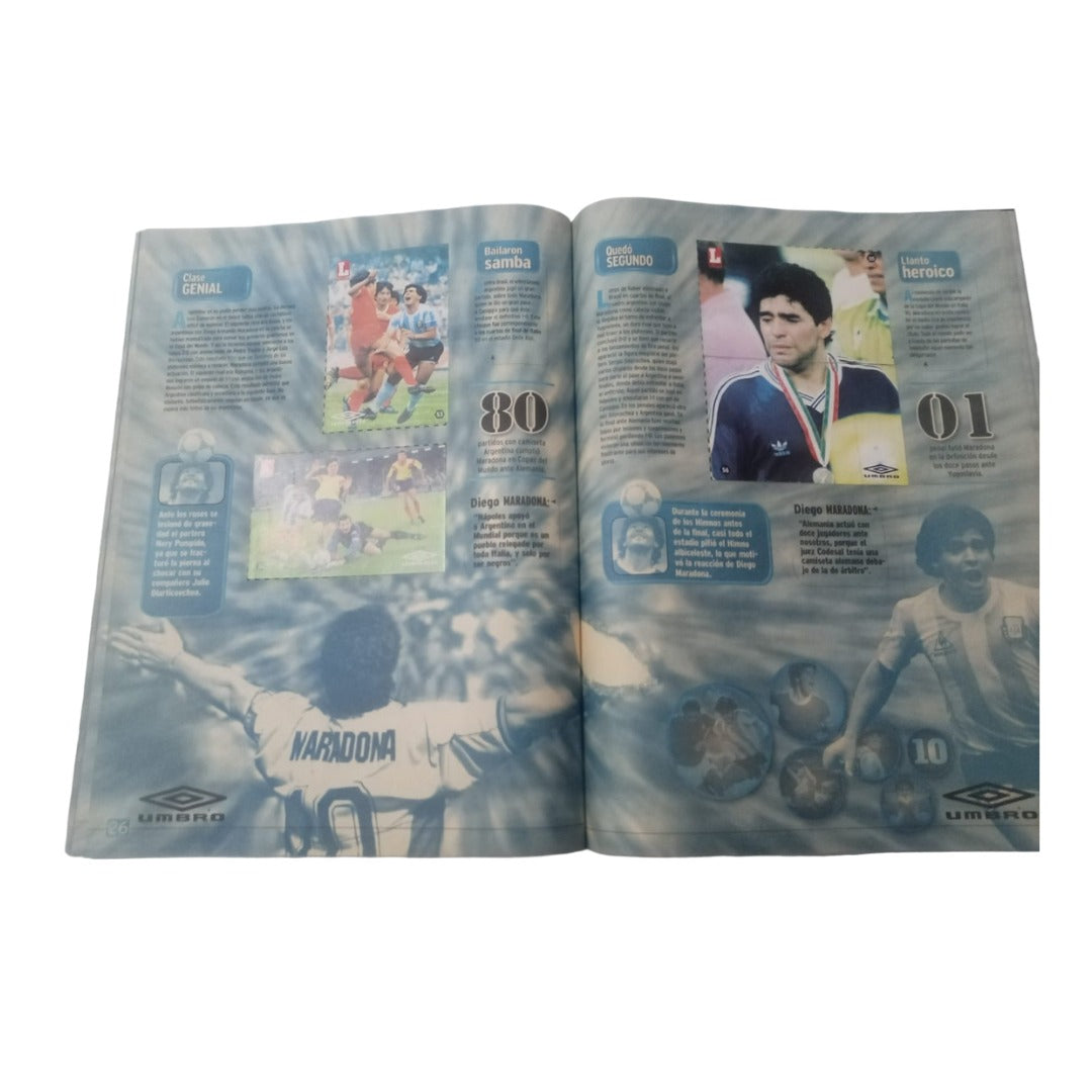 Album del Diez Maradona Completo Pegado
