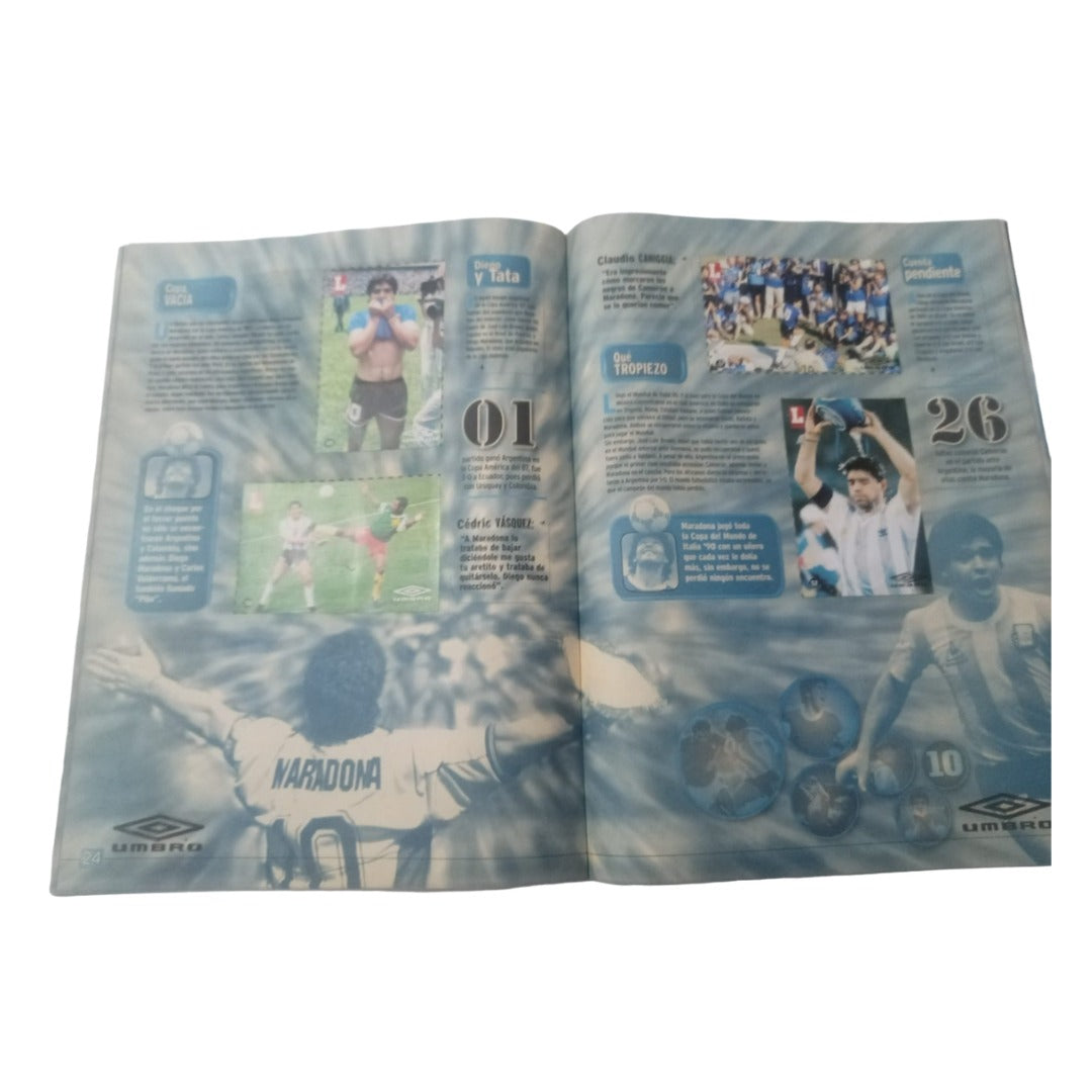 Album del Diez Maradona Completo Pegado