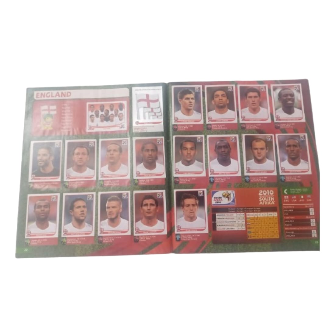 Album Sudafrica 2010 Panini Pegado Completo