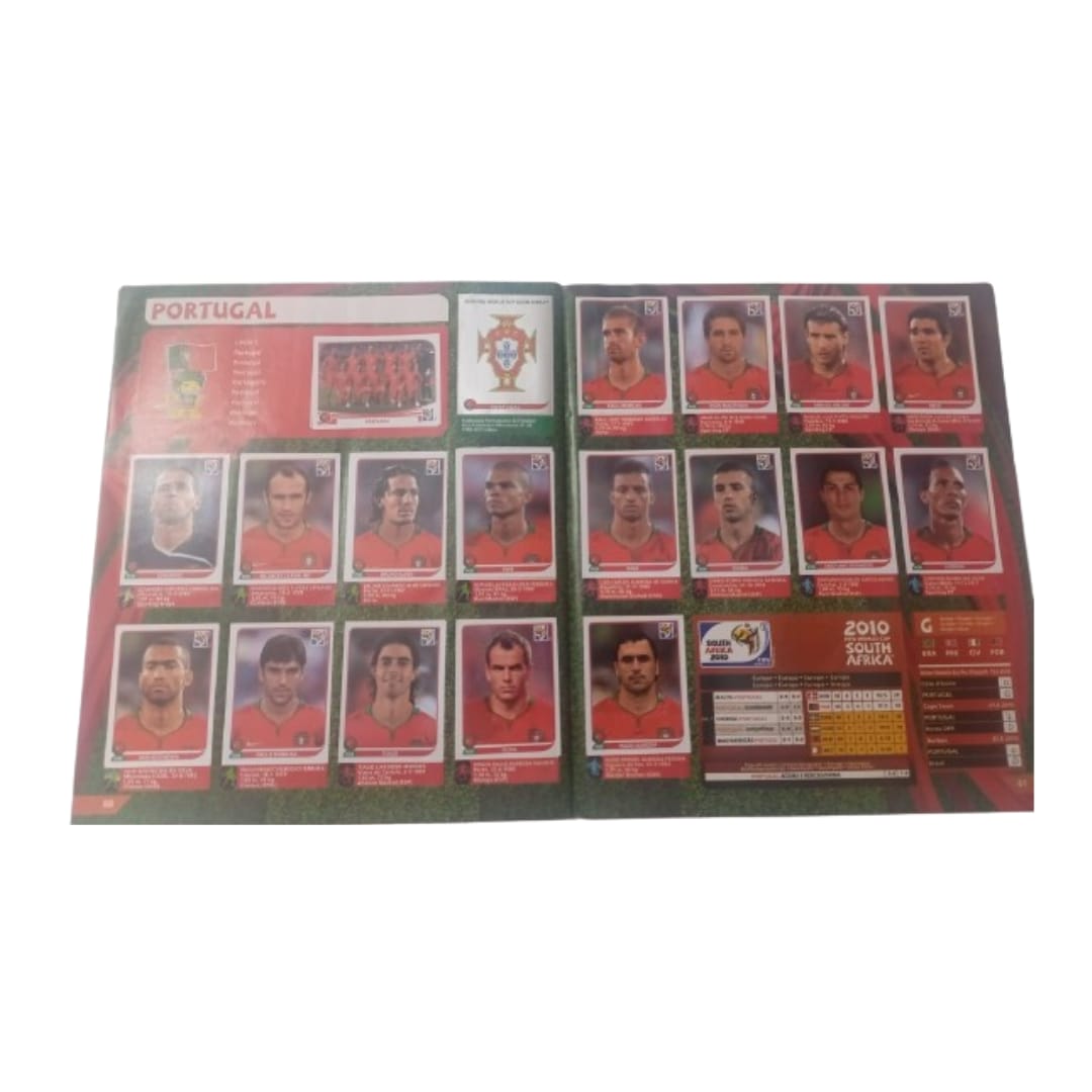 Album Sudafrica 2010 Panini Pegado Completo