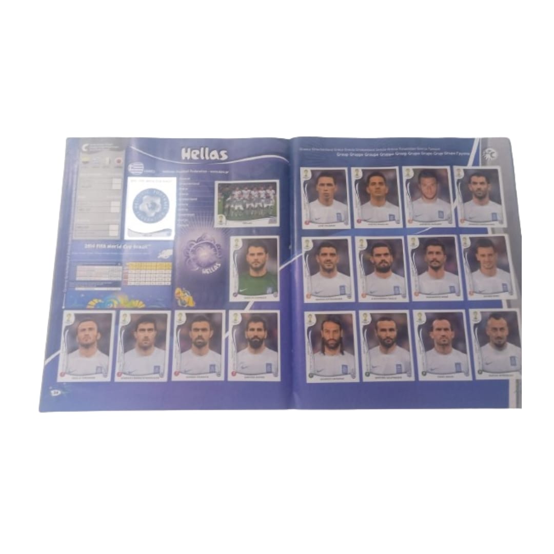 Album Brasil 2014 Panini Pegado Completo