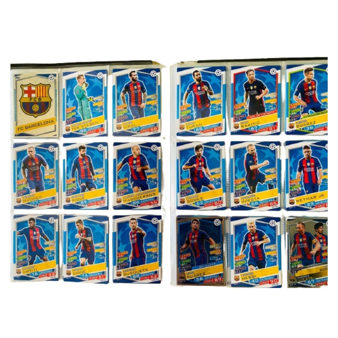 Colección Match Attax UEFA Champions League 2016-17 Topps Completo
