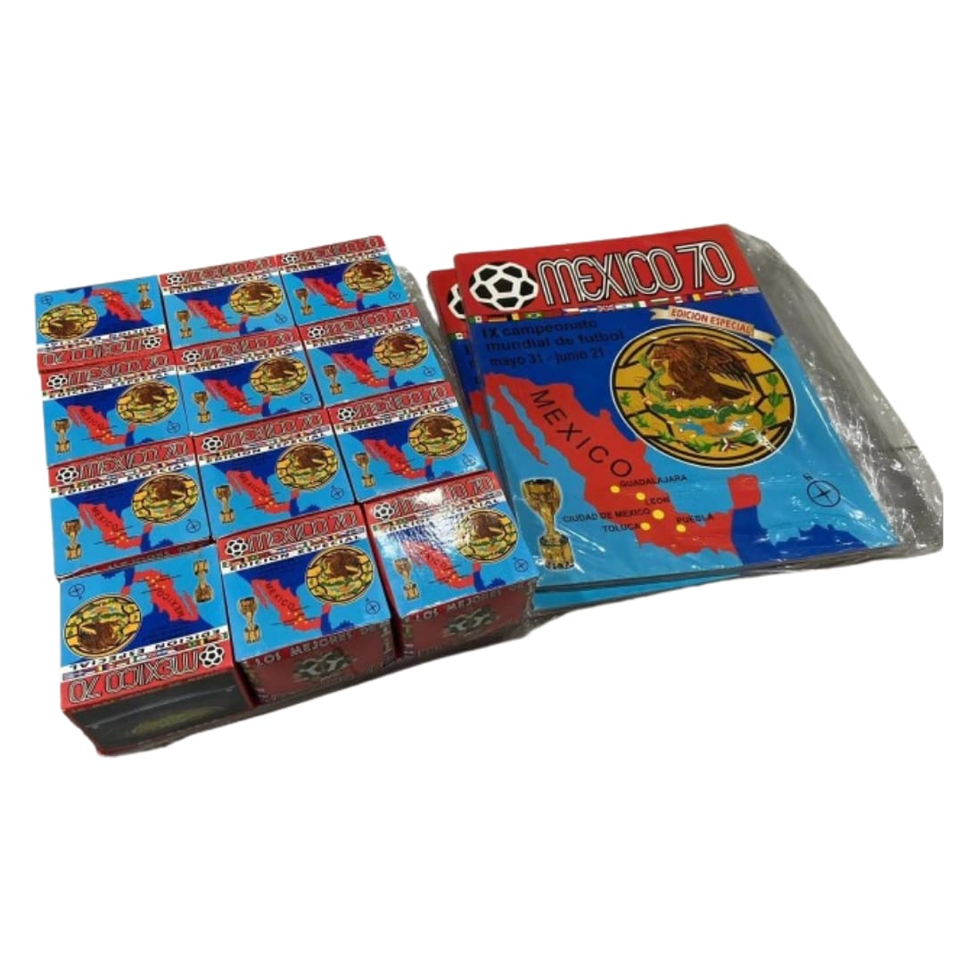 Album Mexico 70 Reedicion Panini + Set Completo a Pegar