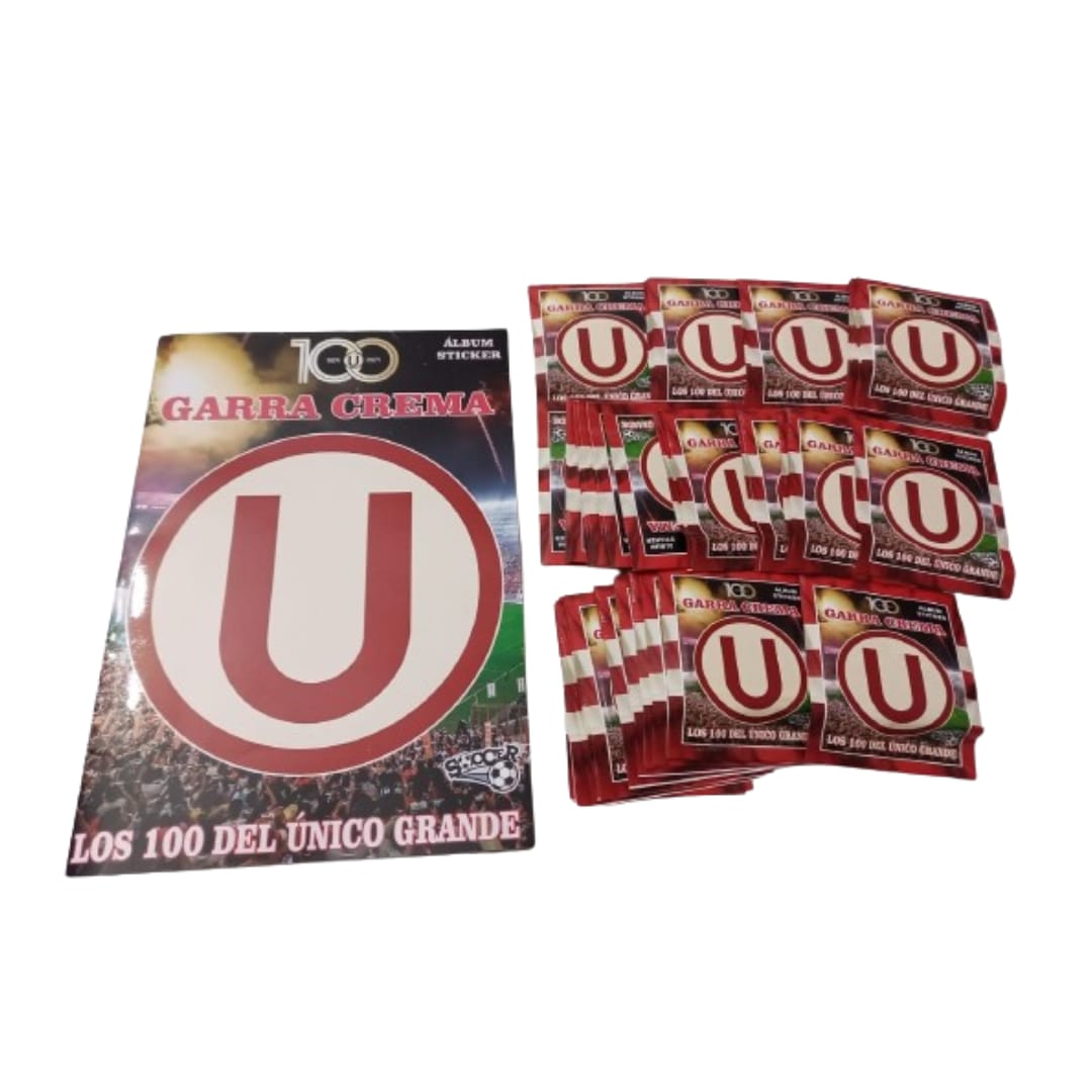 Album Centenario Universitario de Deportes + Paqueton 50 Sobres