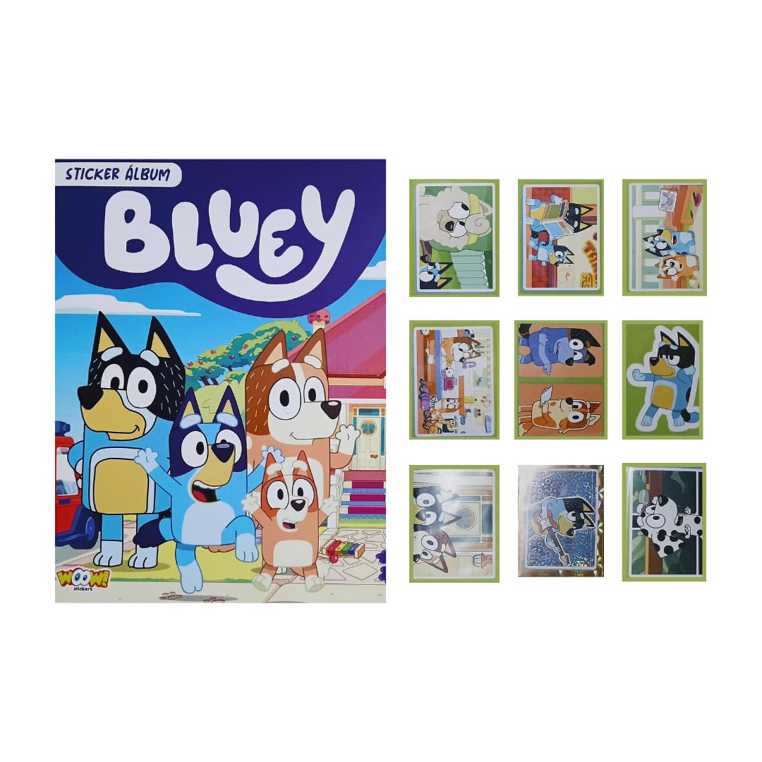 Album Bluey Editorial Wow Completo