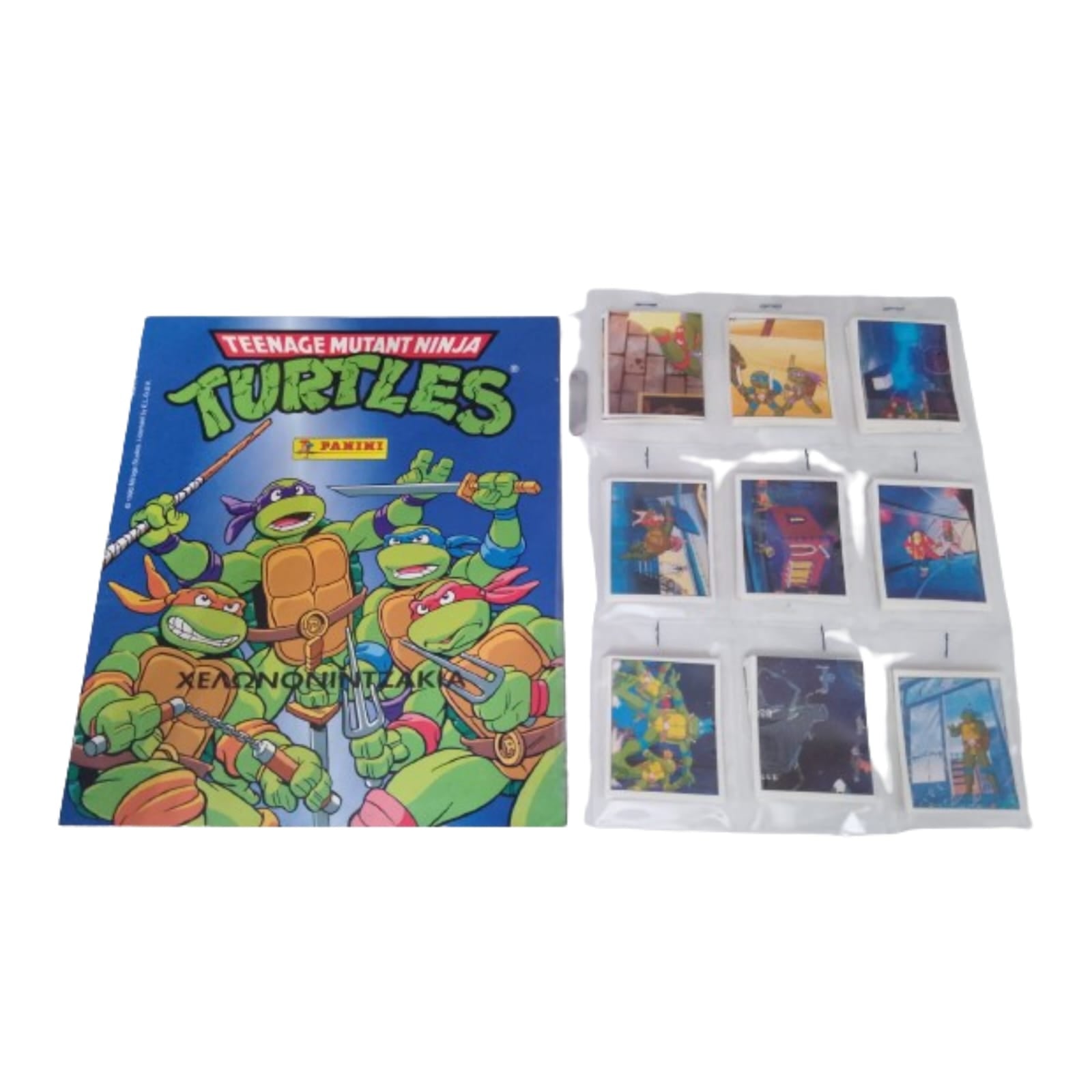 Album Tortugas Ninja Panini Completo