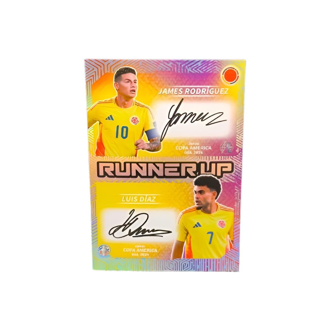 Firma Silver Dual James Rodriguez + Luis Diaz Flash Edition Copa America 2024