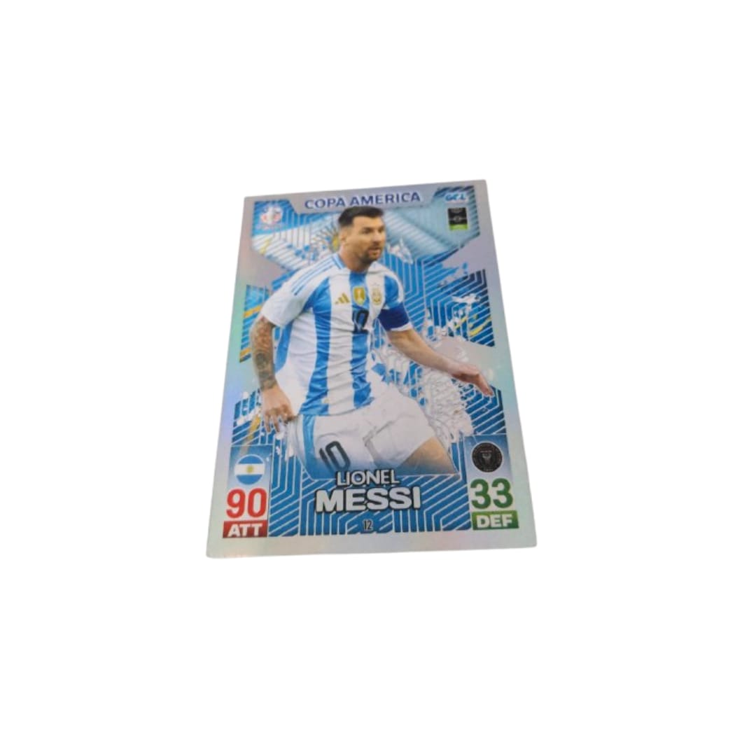 Tarjeta Holografica Lionel Messi Gol Publications Copa America 2024