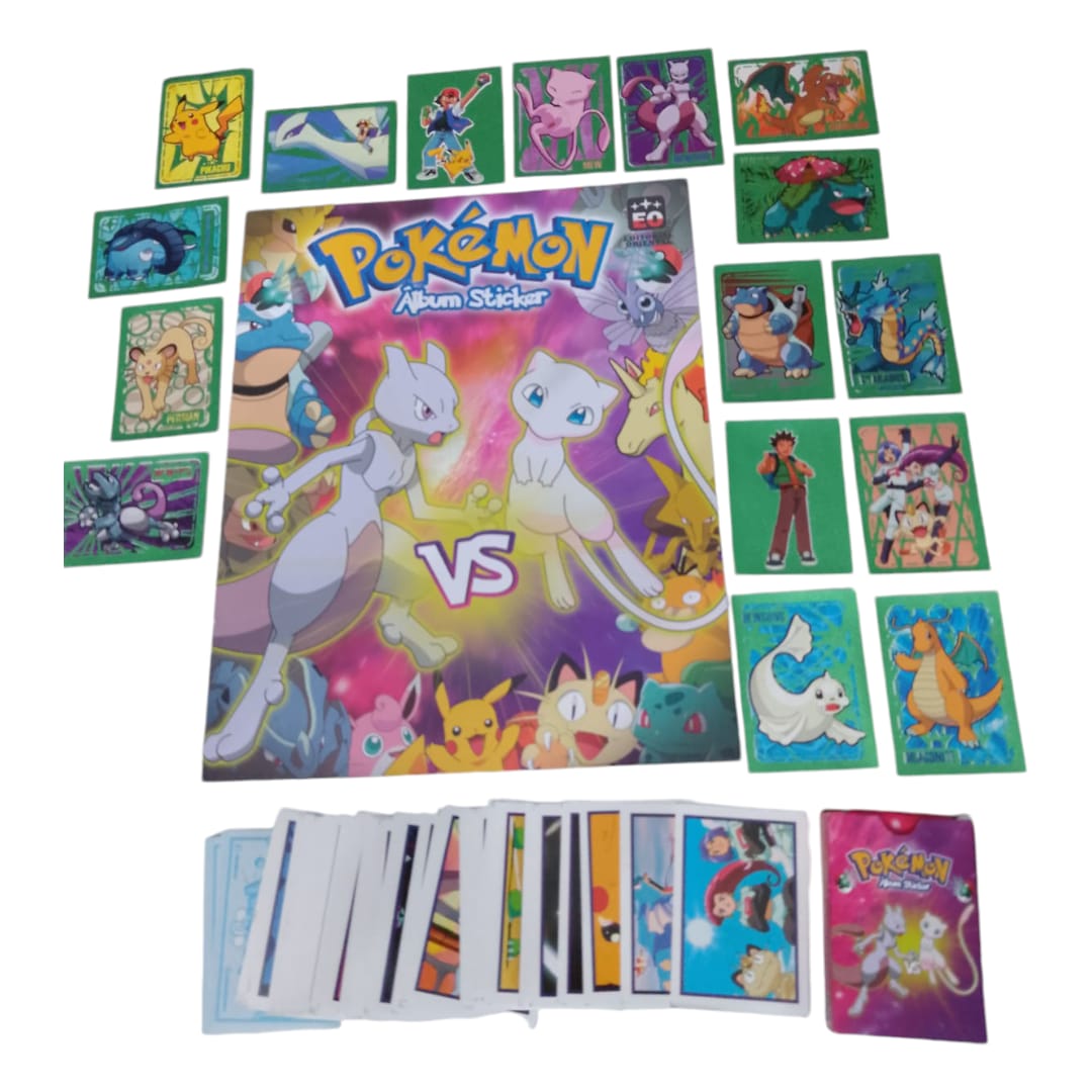 Album Pokemon Mewtwo vs. Mew Editorial Oriental