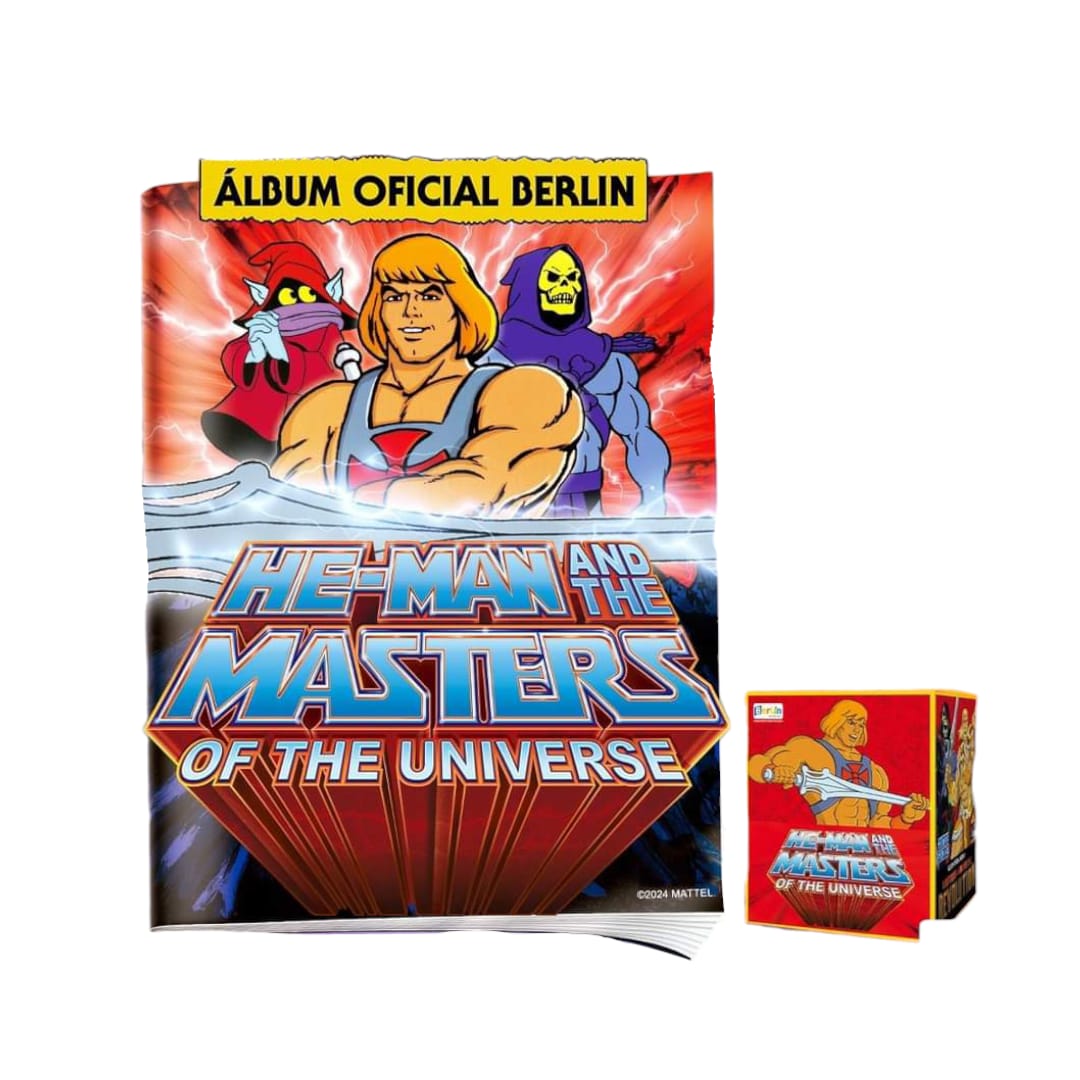 Album He Man Master of the Universe + Caja 50 Sobres Editorial Berlin