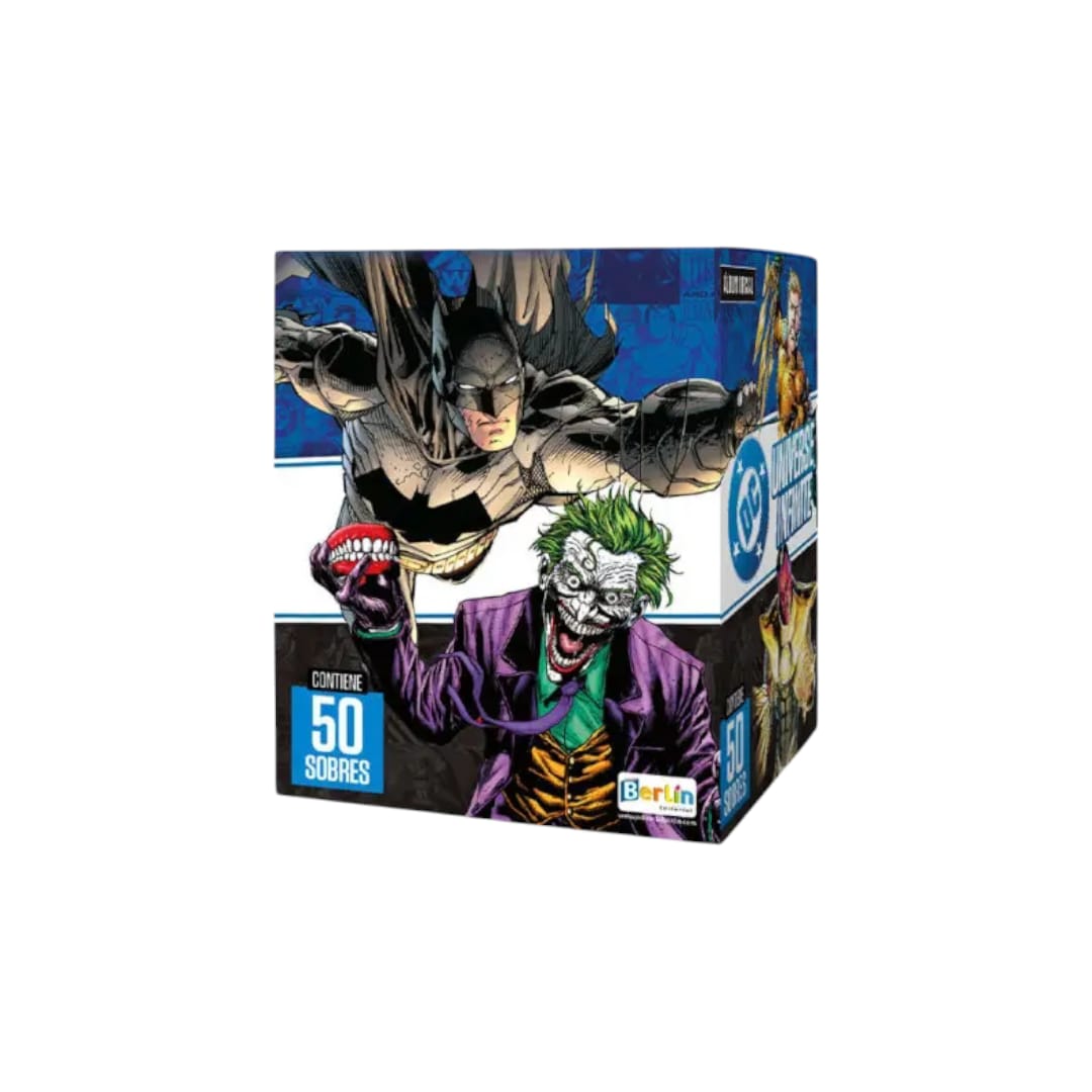 1 Caja 50 Sobres DC Universe Infinite Editorial Berlin