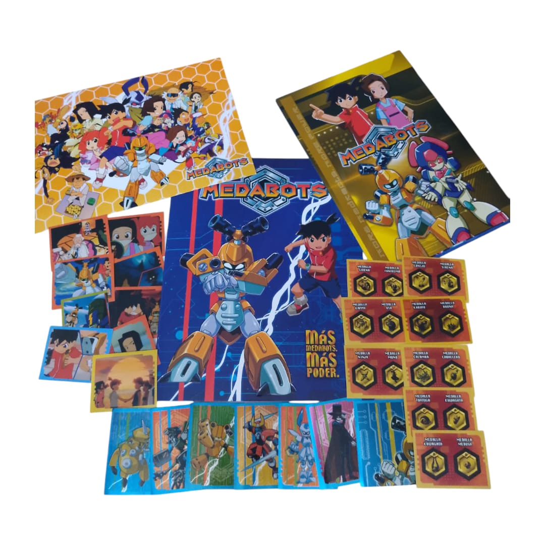 Album Medabots 1 Navarrete Completo