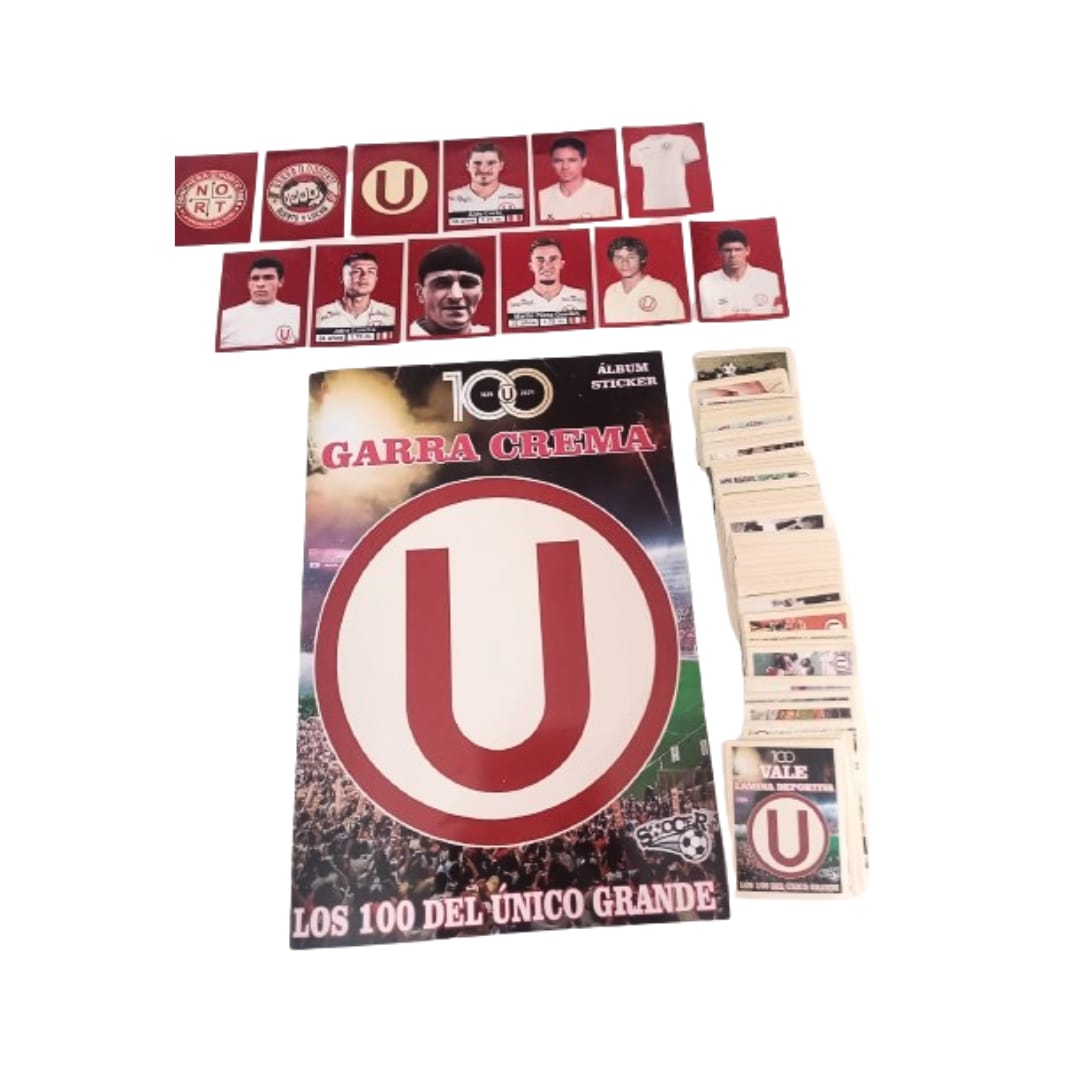 Album Centenario Universitario de Deportes + Paqueton 50 Sobres