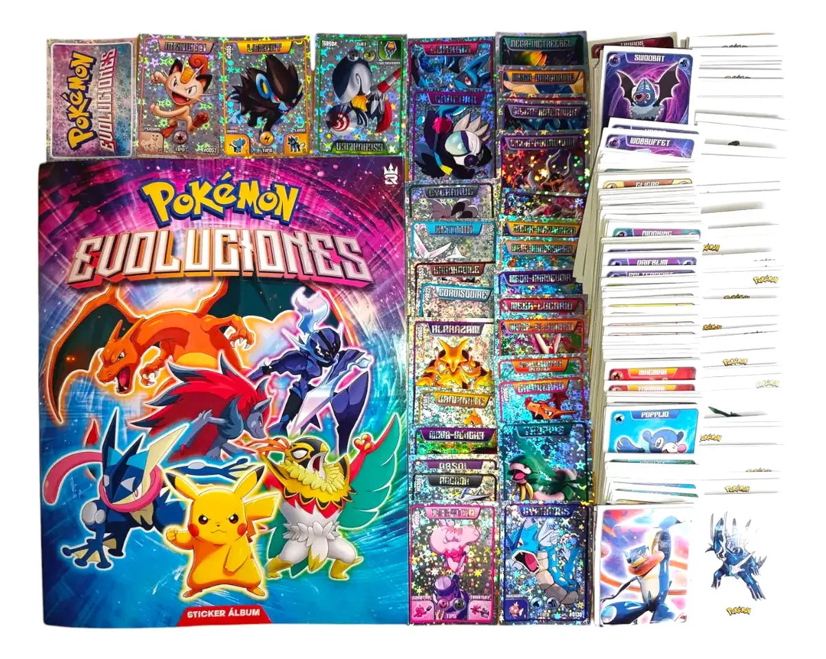 Album Pokemon Evoluciones 3 Reyes Completo