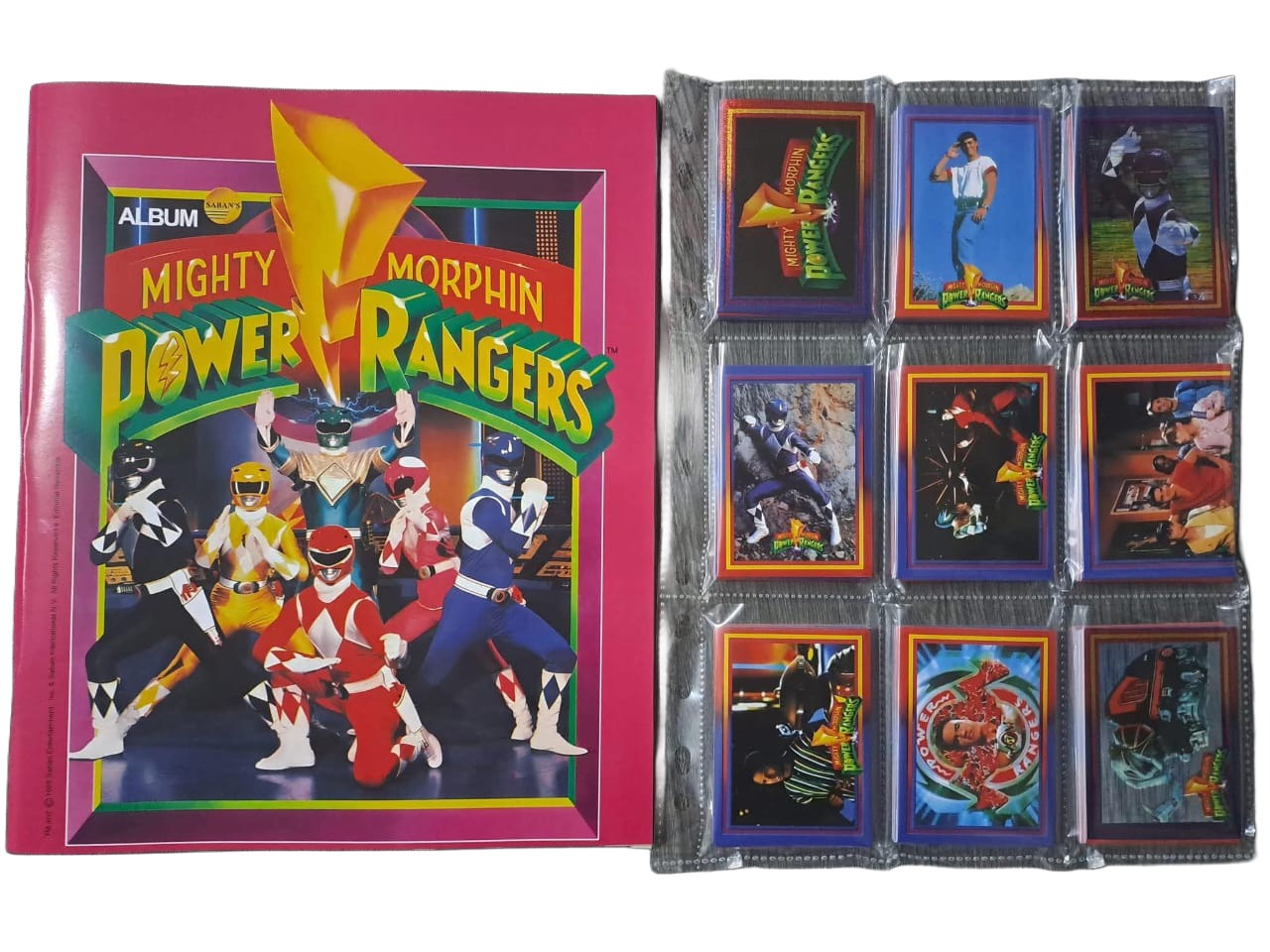 Album Power Rangers Mighty Morphin Completo