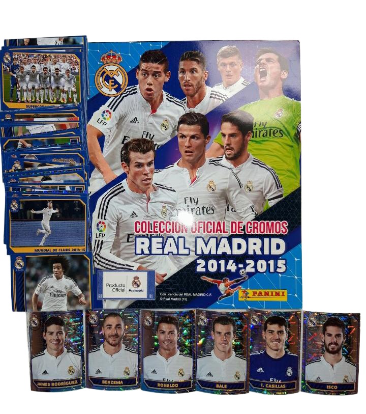 Album Real Madrid 2014-15 Panini Completo