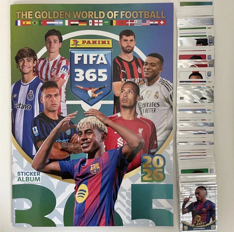 Album FIFA 365 2026 Panini Completo