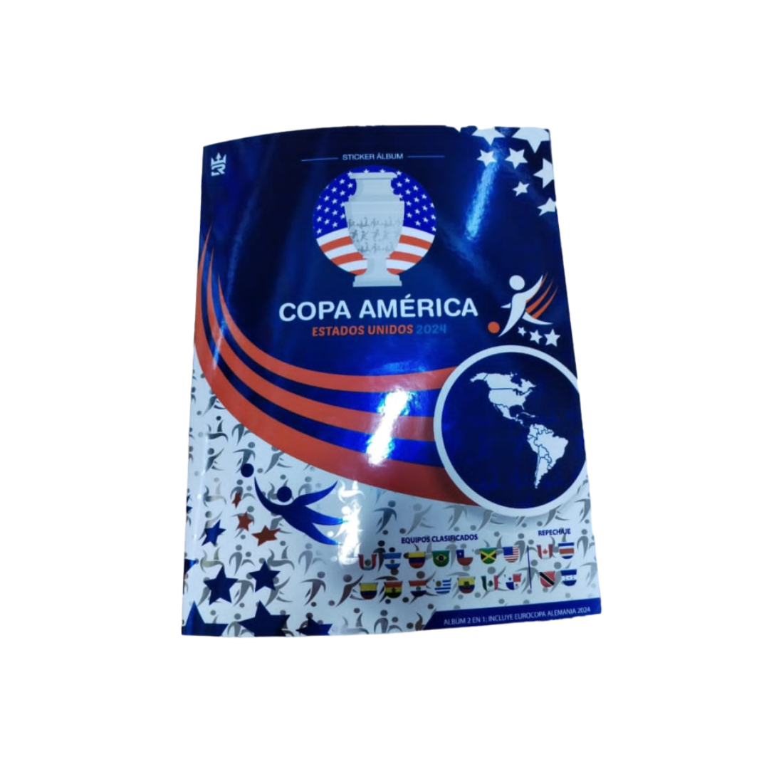 Album Vacío Tapa Blanda Copa America 2024 - 3 Reyes