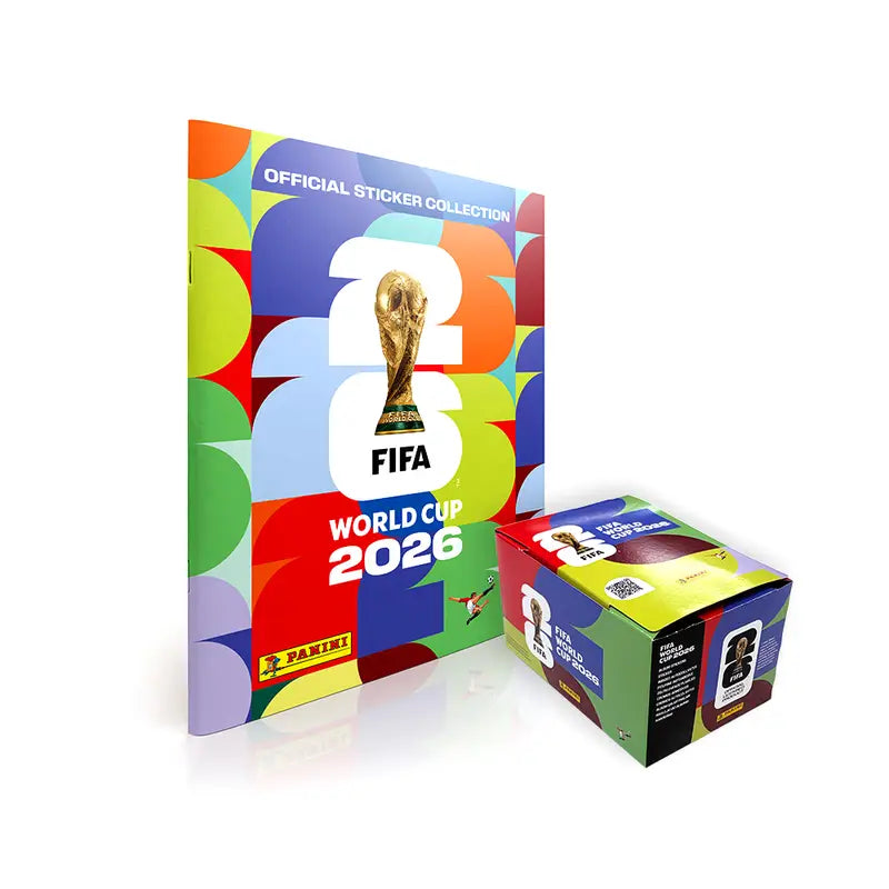 Album Tapa Blanda Mundial 2026 Panini + Caja 104 Sobres