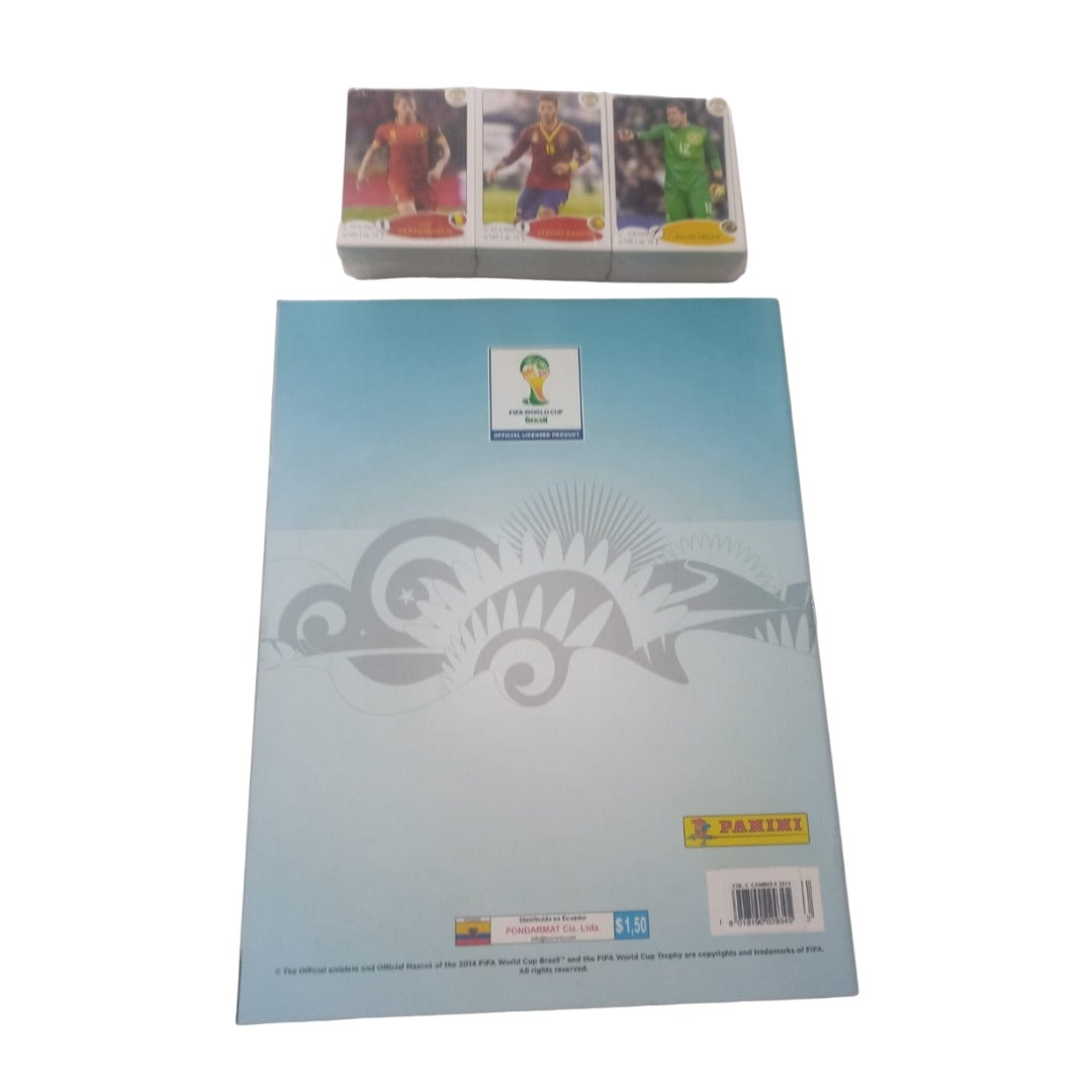 Album Road to Brasil 2014 Panini Completo