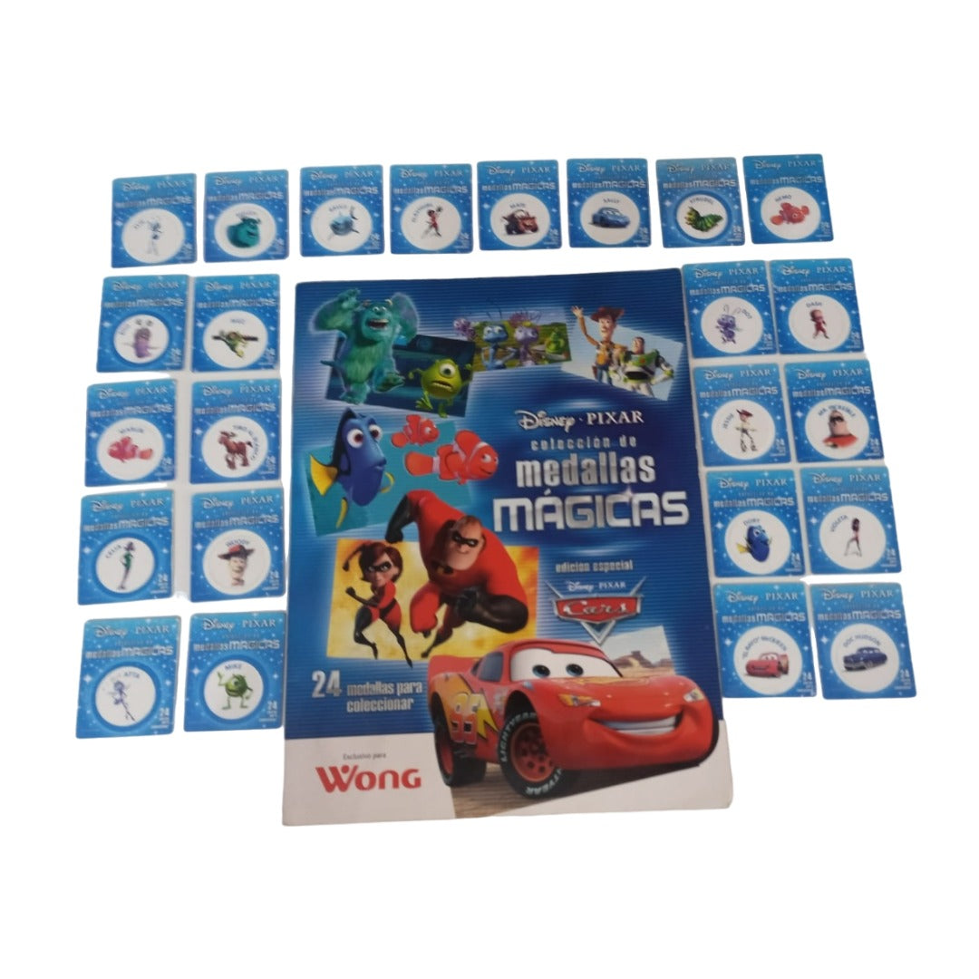 Coleccion Completa Medallas Magicas Disney