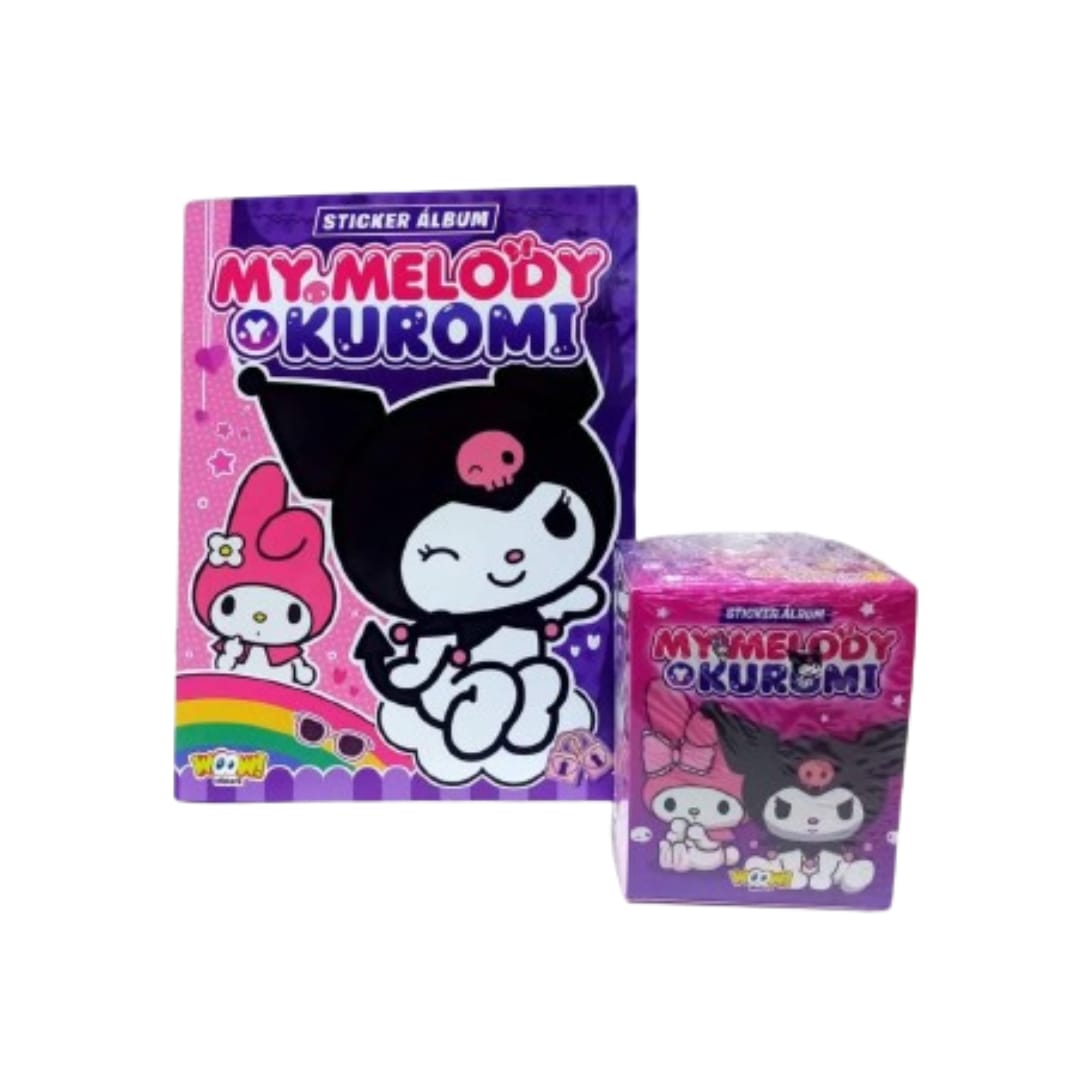 Album My Melody Kuromi + Caja 50 Sobres