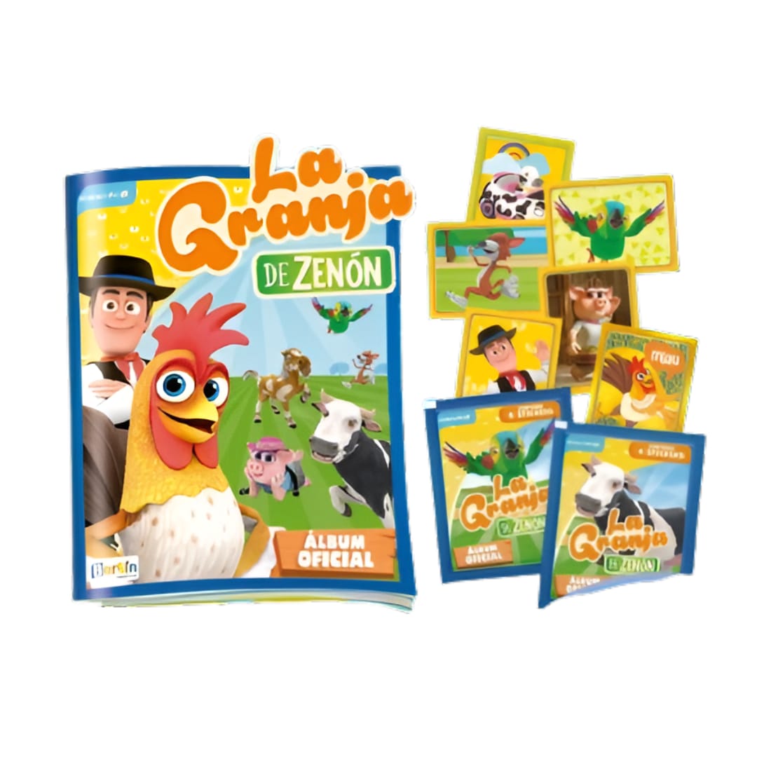 Album La Granja de Zenon Editorial Berlin + Caja 50 Sobres