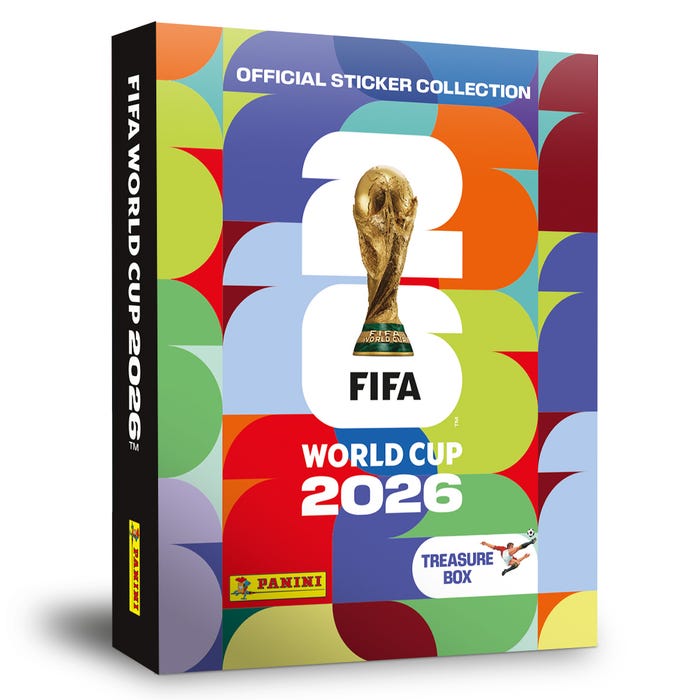 Treasure Box Panini Italia (Tapa Dura Italiano + 24 Sobres)
